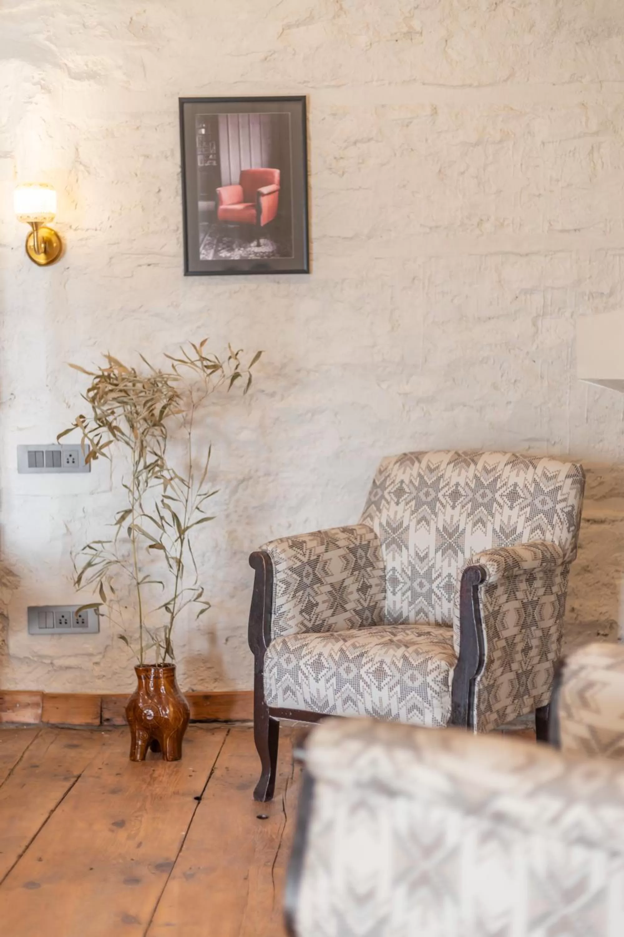 Seating area in Seclude Shimla, Taraview