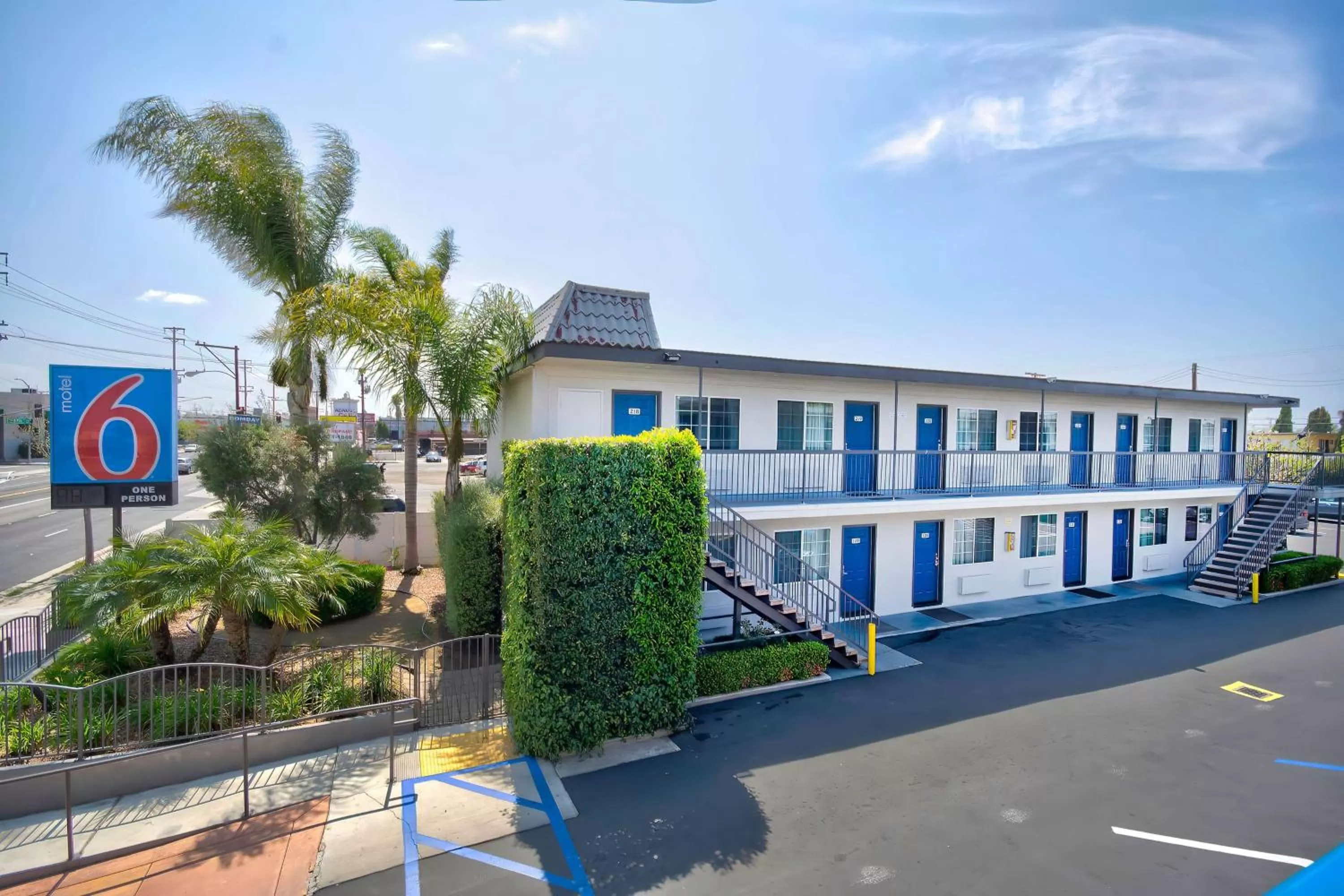 Property building in Motel 6 Gardena