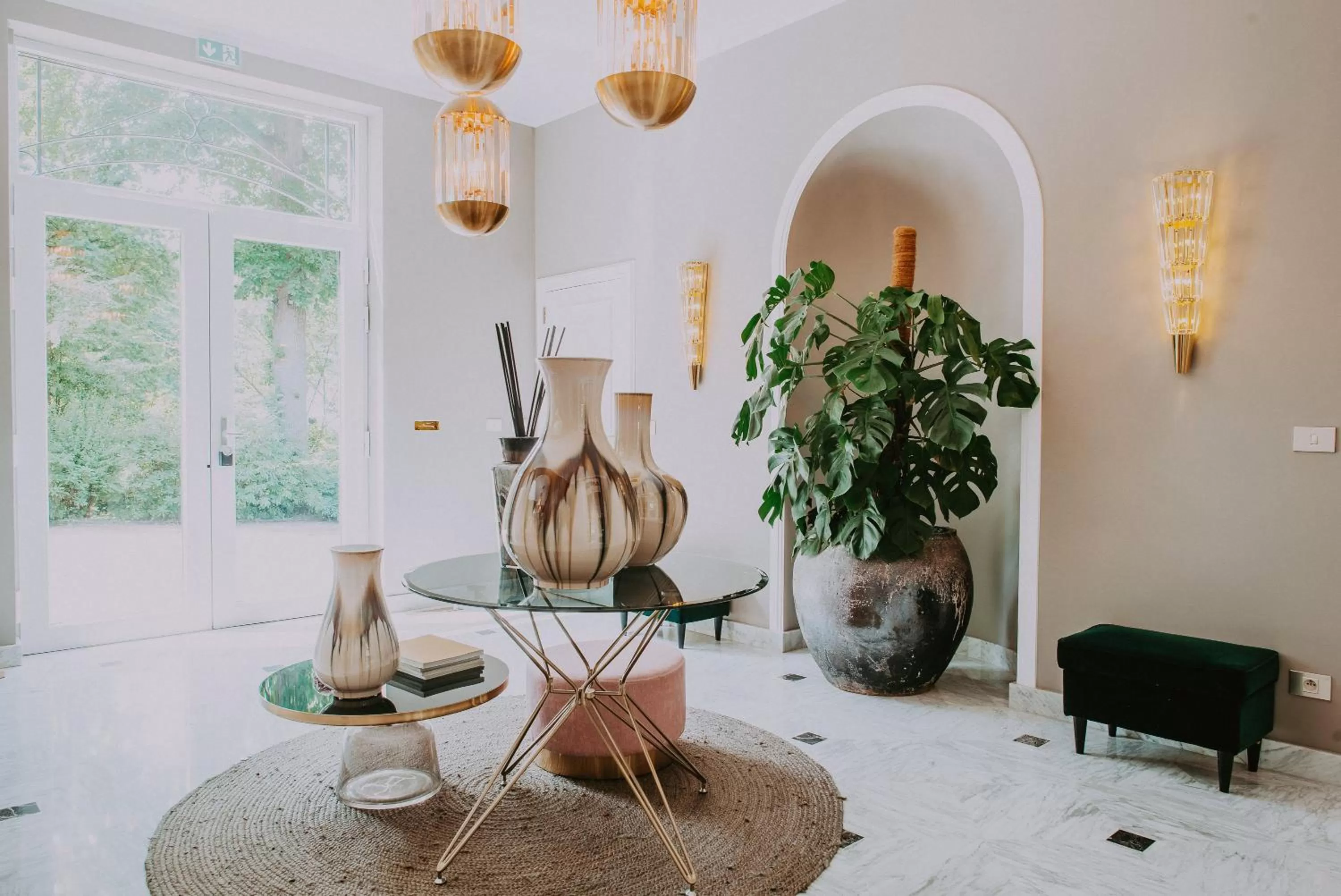 Lobby or reception in Villa Geva