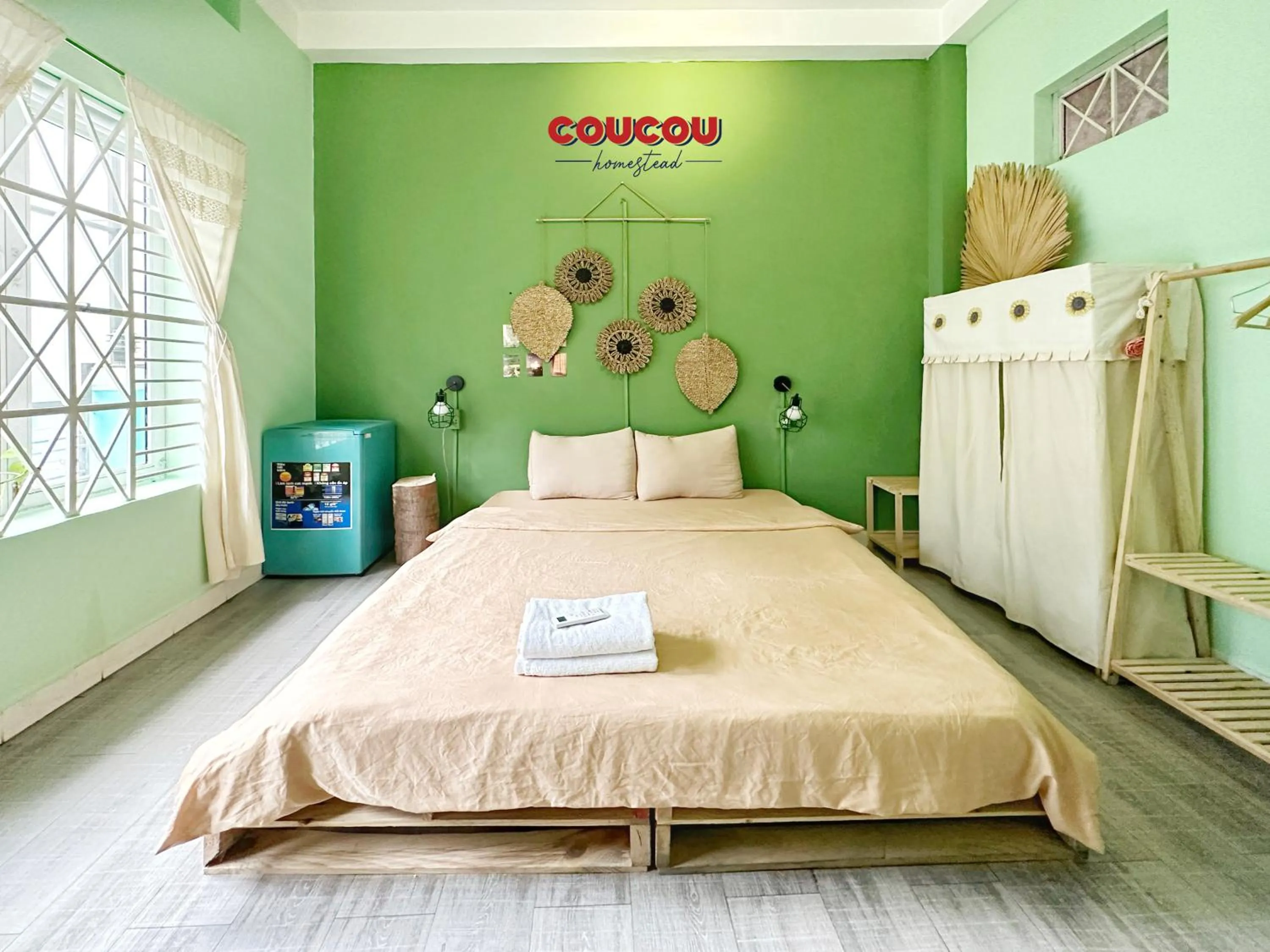 Bed in Coucou Homestead I - Homestay & Dorm District 1