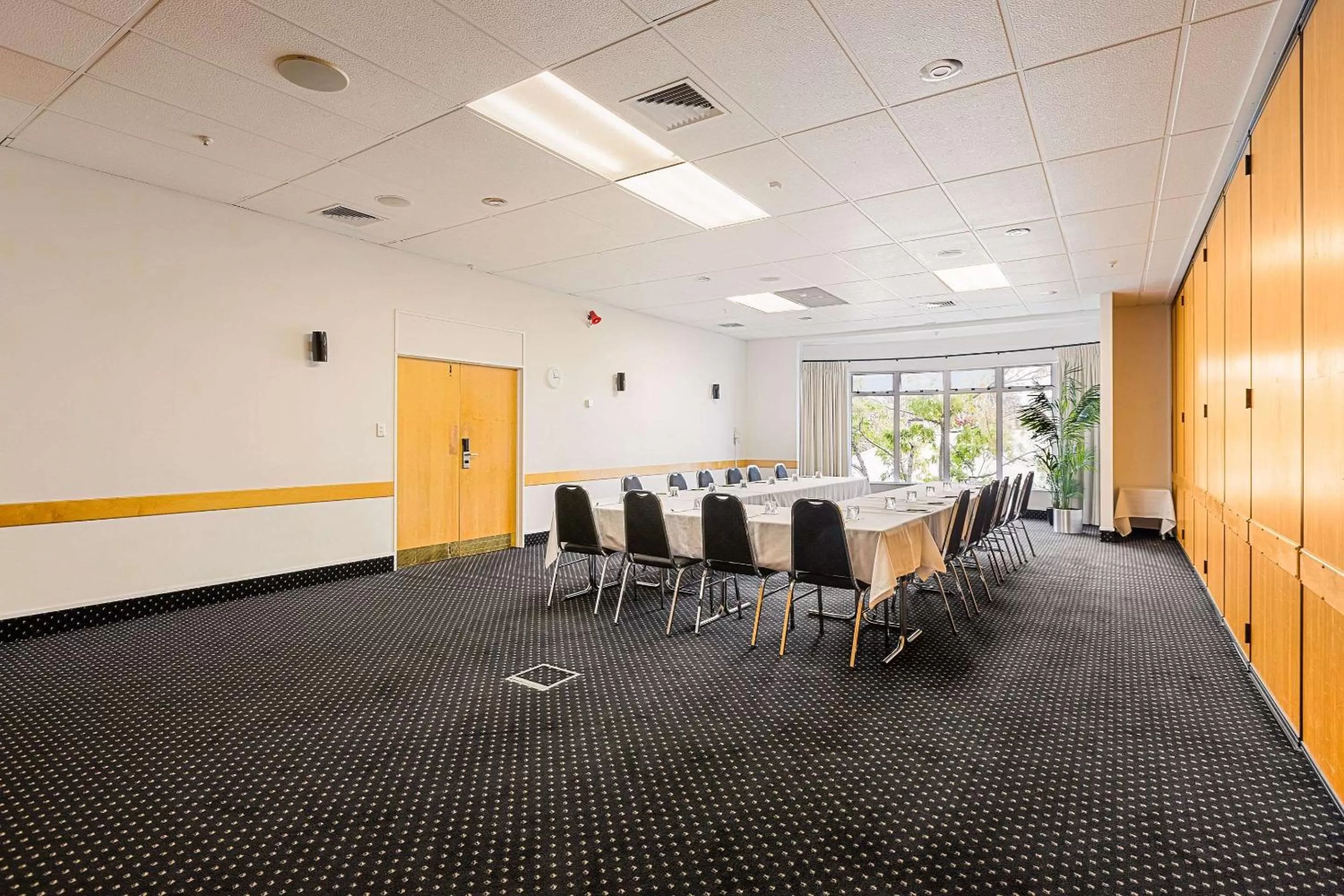 On site in The Parnell Hotel & Conference Centre