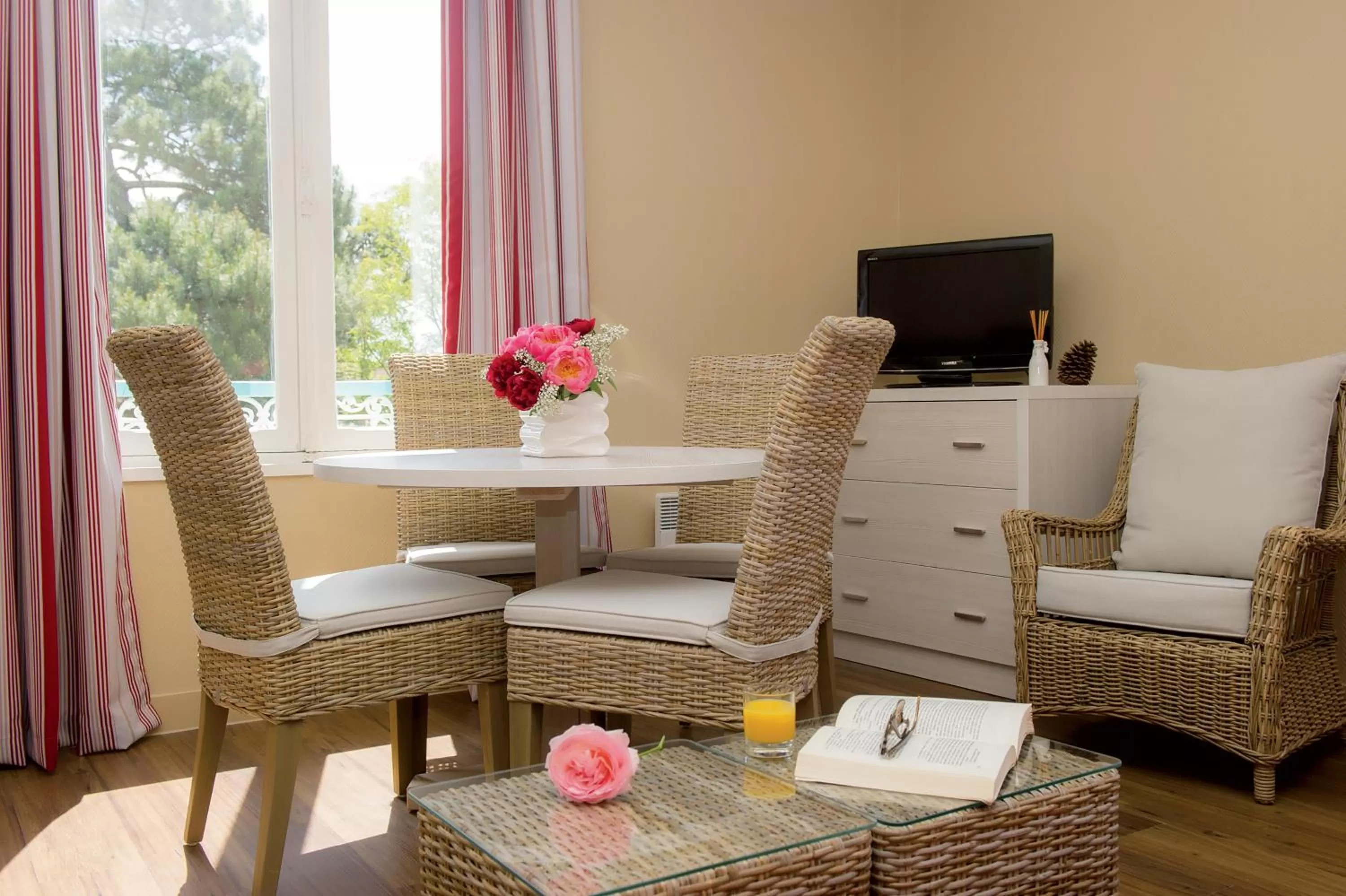 Living room in Résidence de Tourisme Vacances Bleues Villa Regina