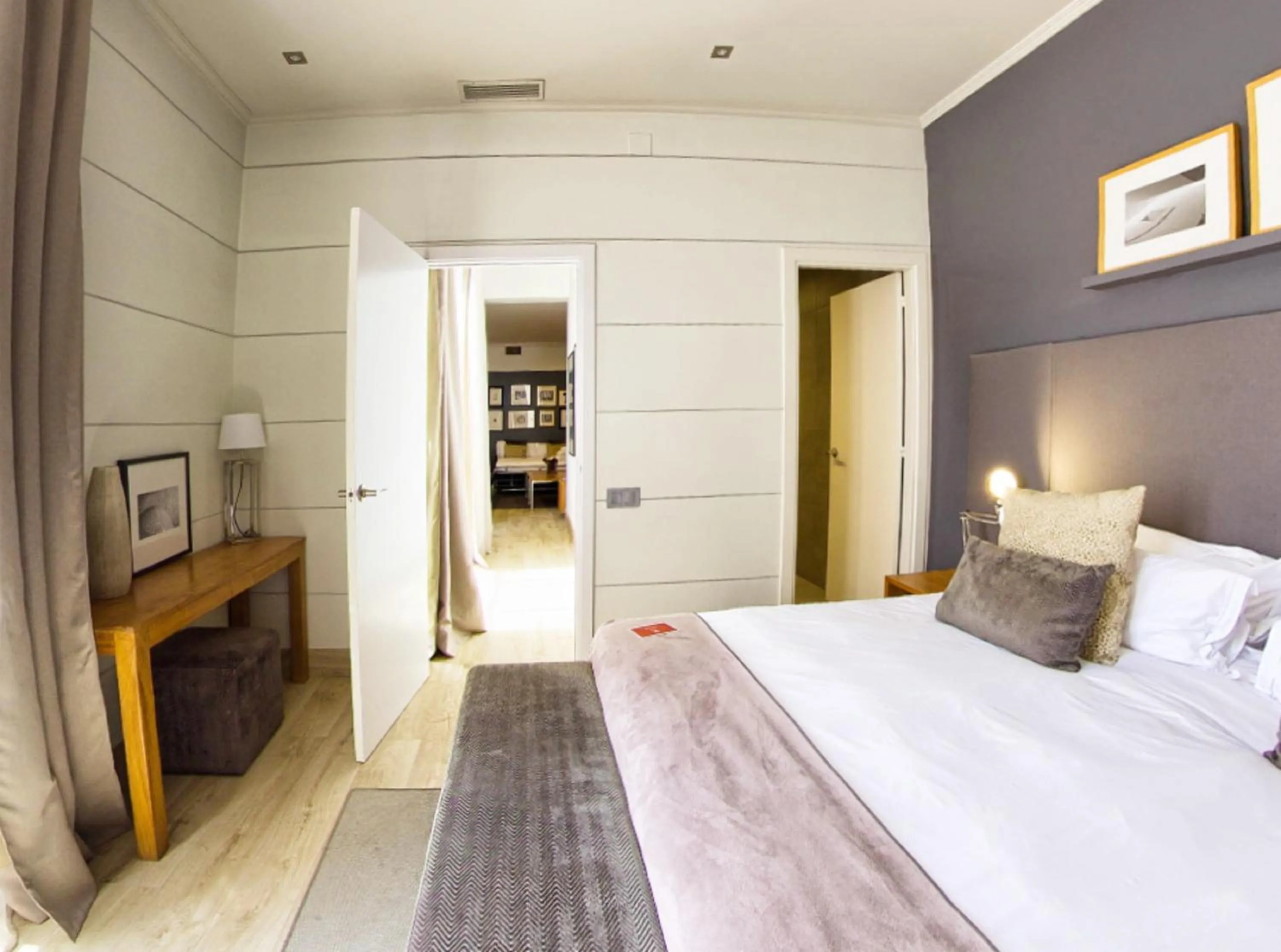 Bed in Apartments Sixtyfour