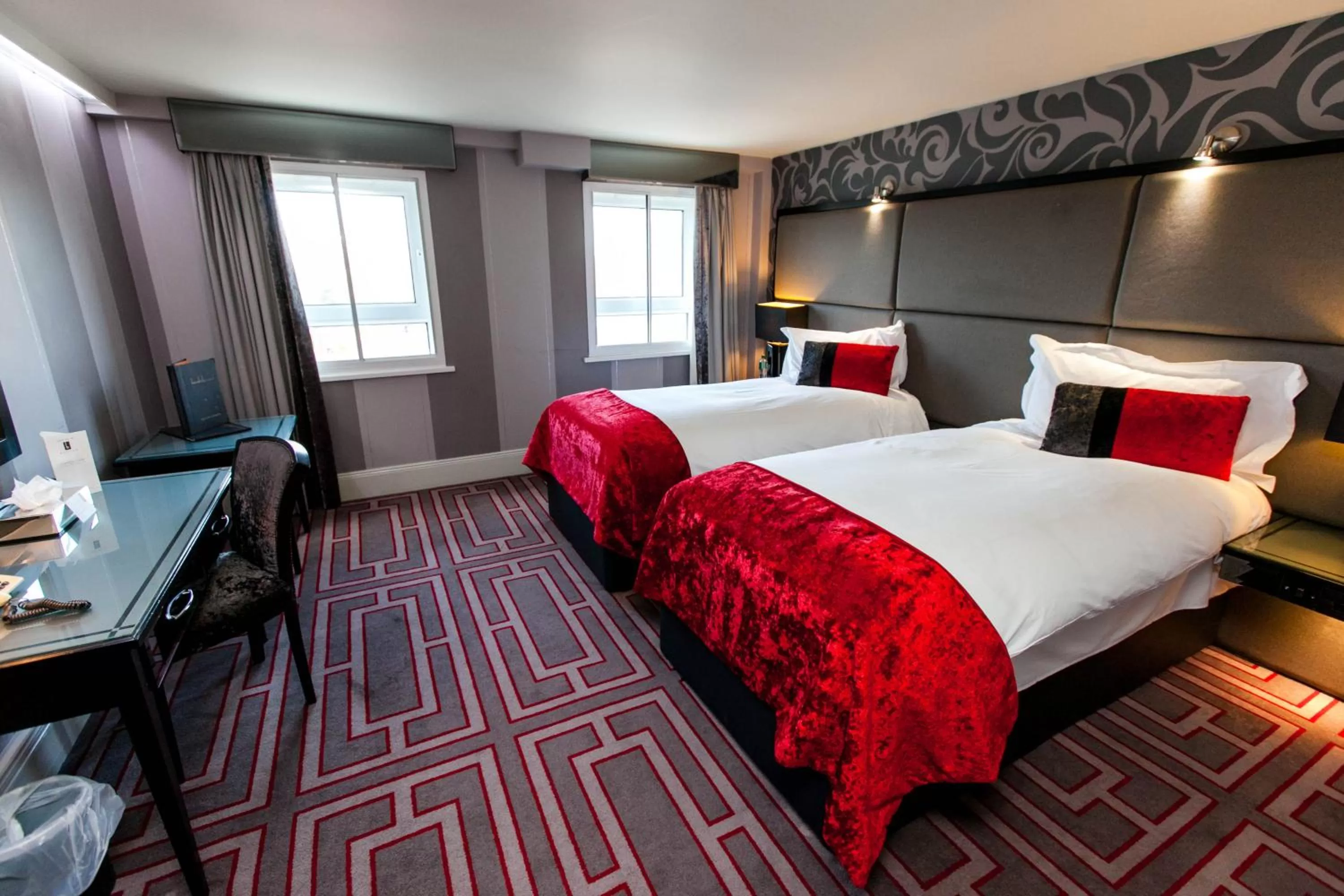 Bed in Benedicts Hotel