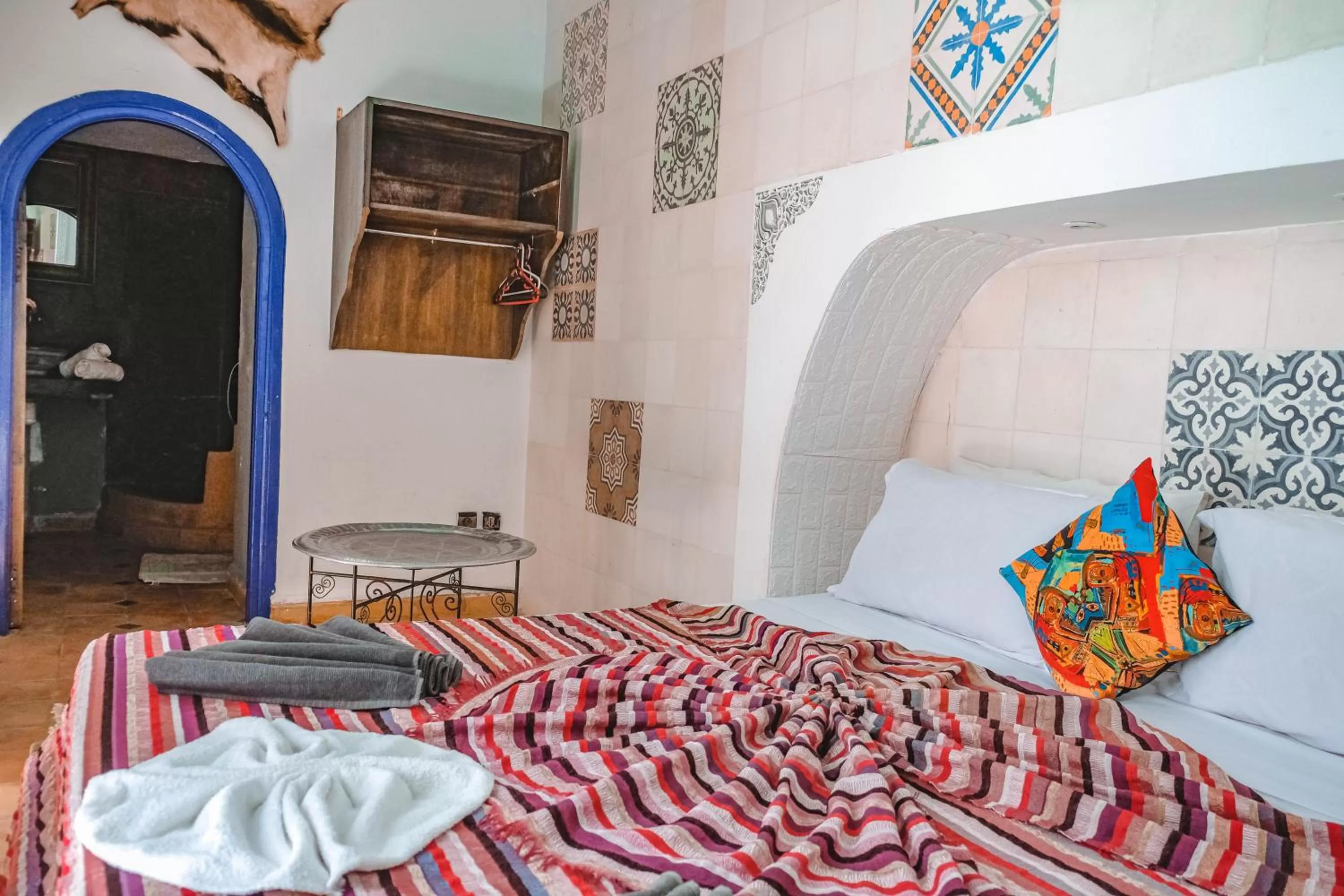 Bed in Héritage Lalla Aicha Hotel & Spa