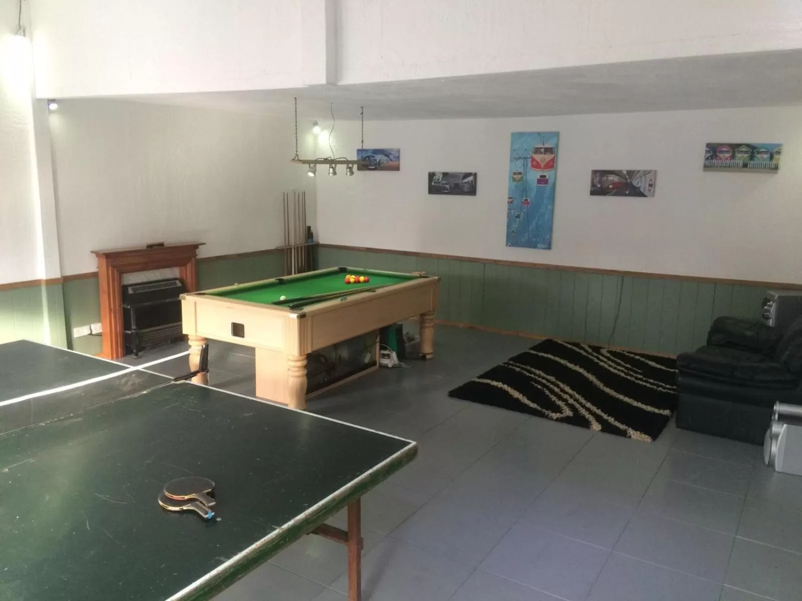 Game Room in Barton Gate Farm B&B