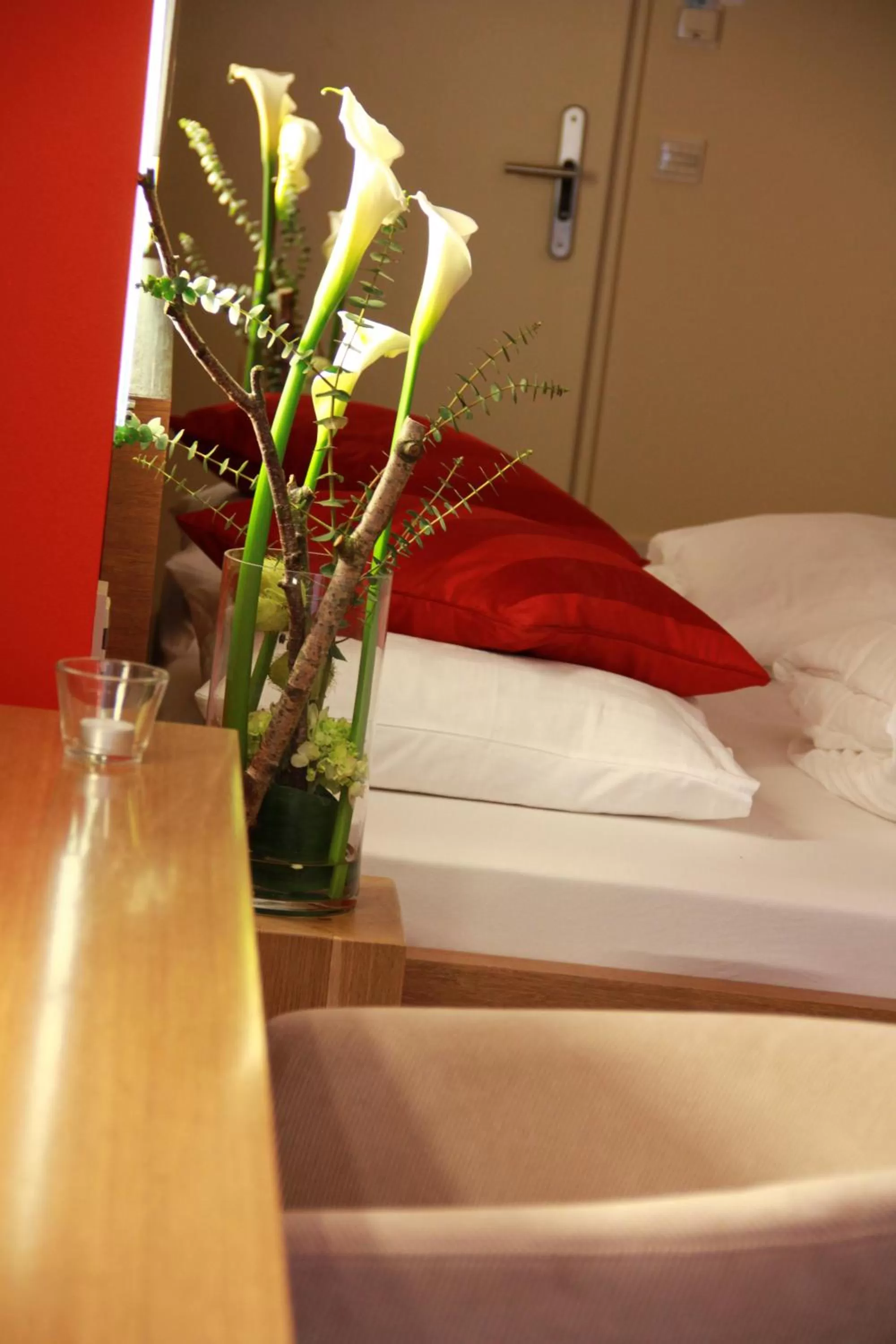 Bed in Hotel Restaurant Schwan