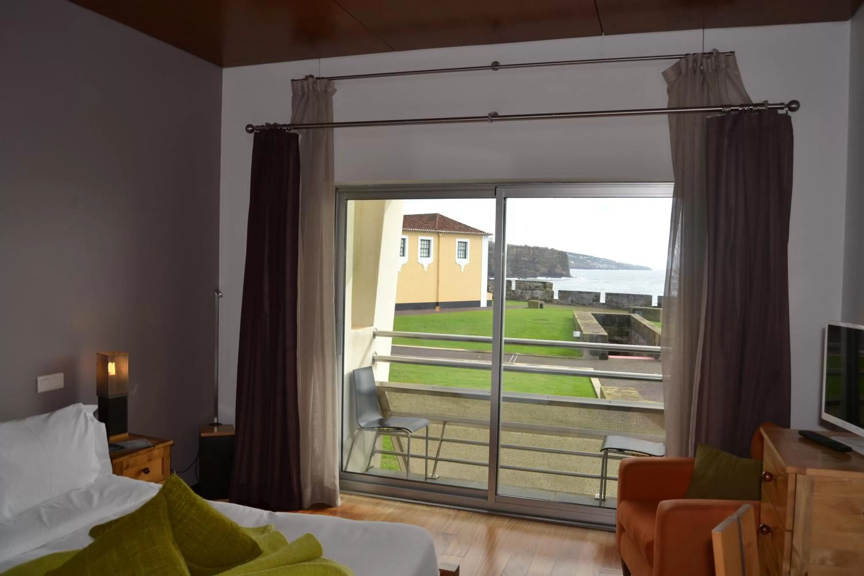 Balcony/Terrace in Pousada de Angra do Heroismo Castelo de S. Sebastiao