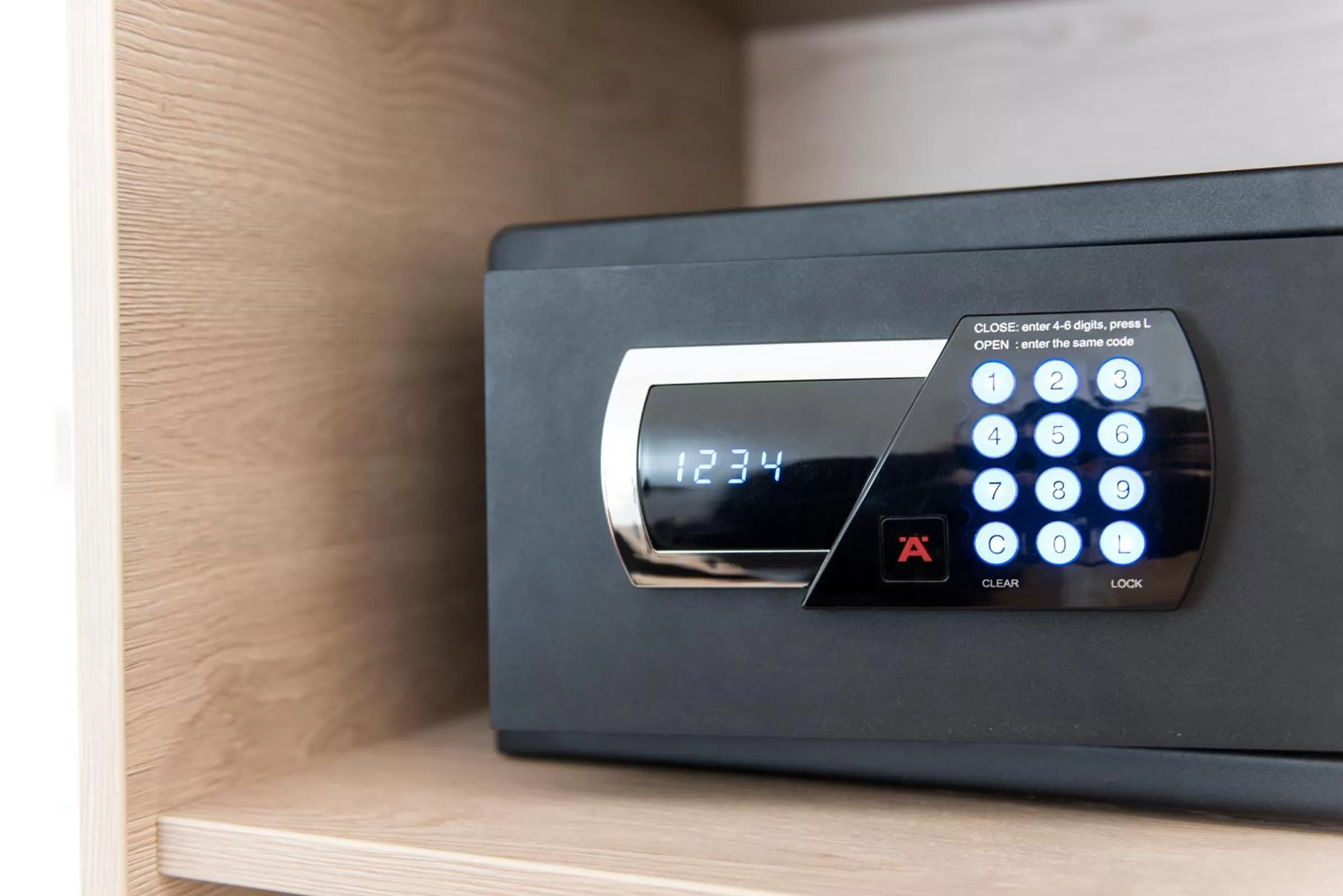 Text overlay in Hotel Amba