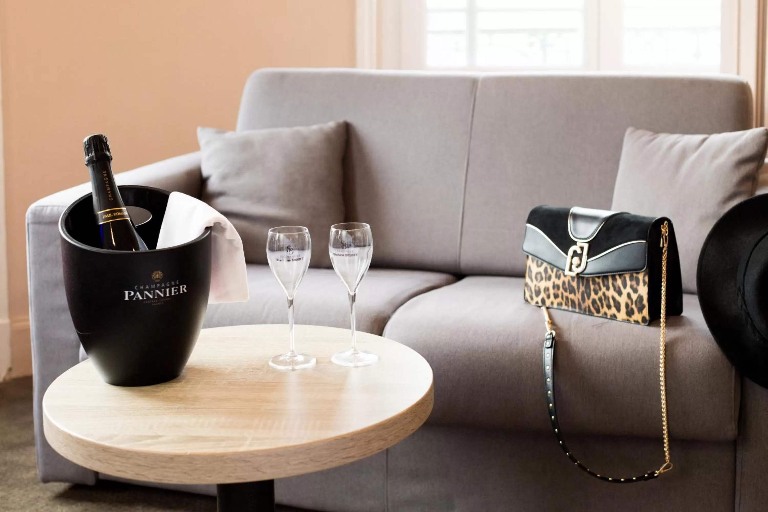 Living room in Hotel de la Terrasse