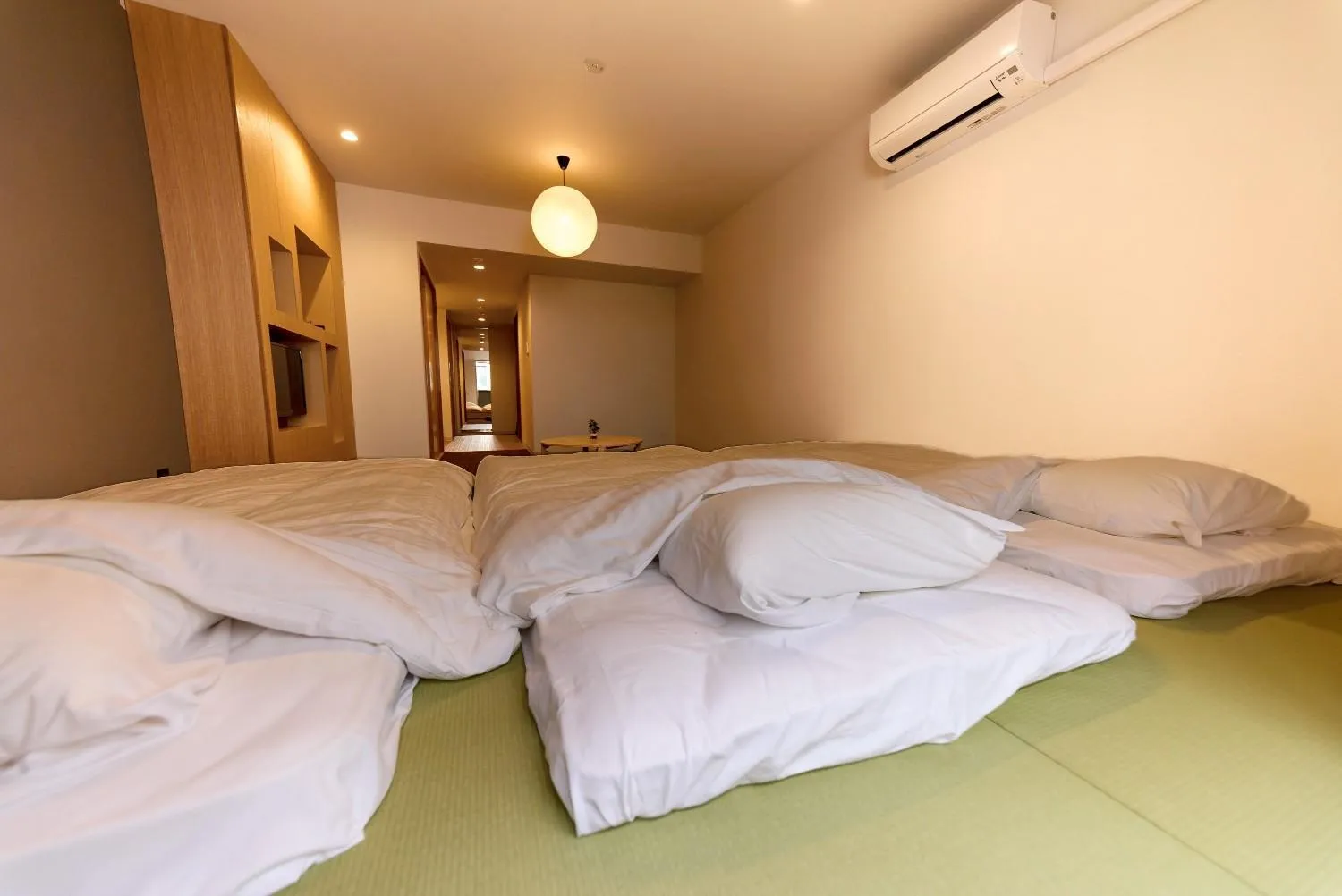 Bed in Irori Kyoto Station Higashi-Honganji