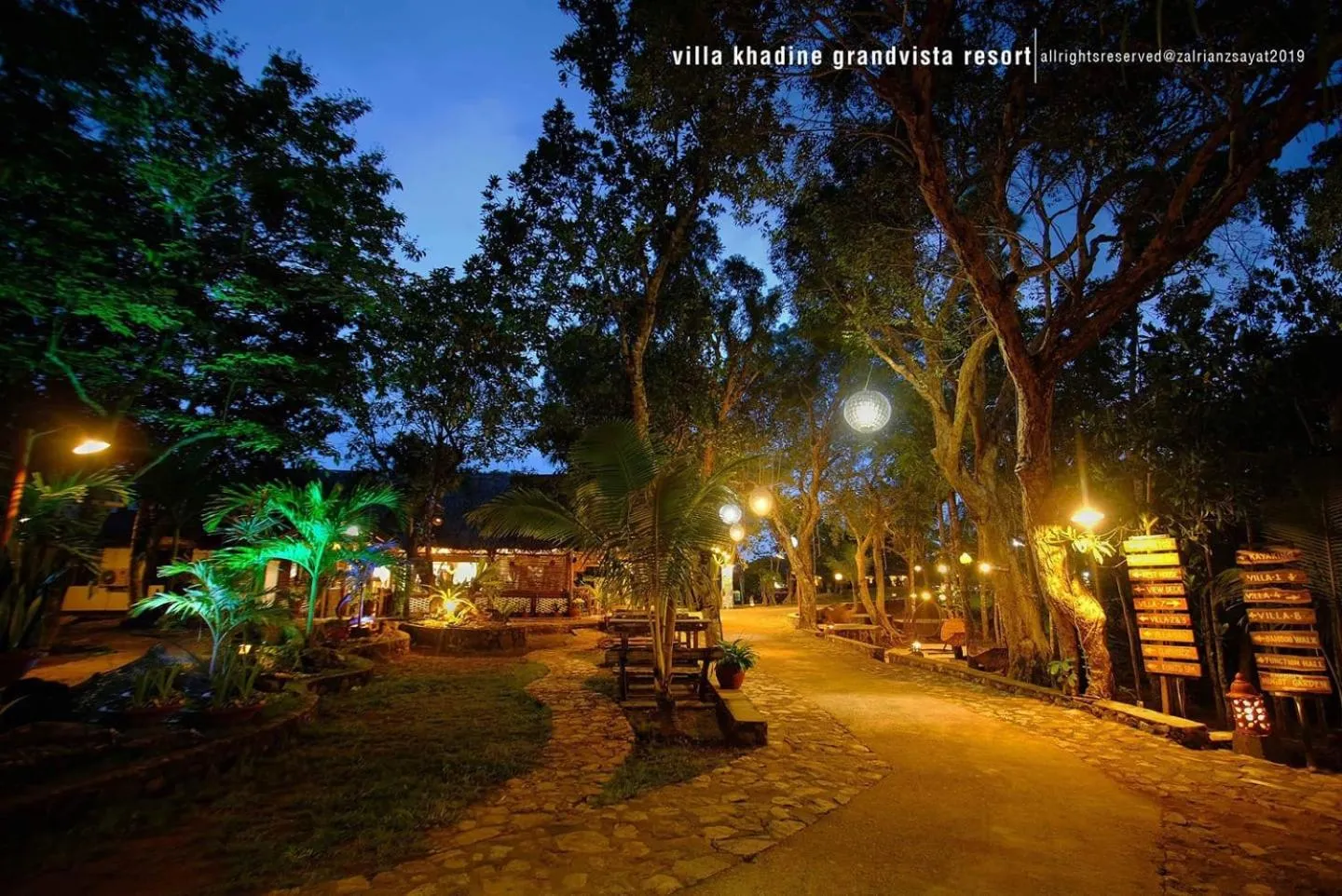 Patio in Villa Khadine Grand Vista Resort