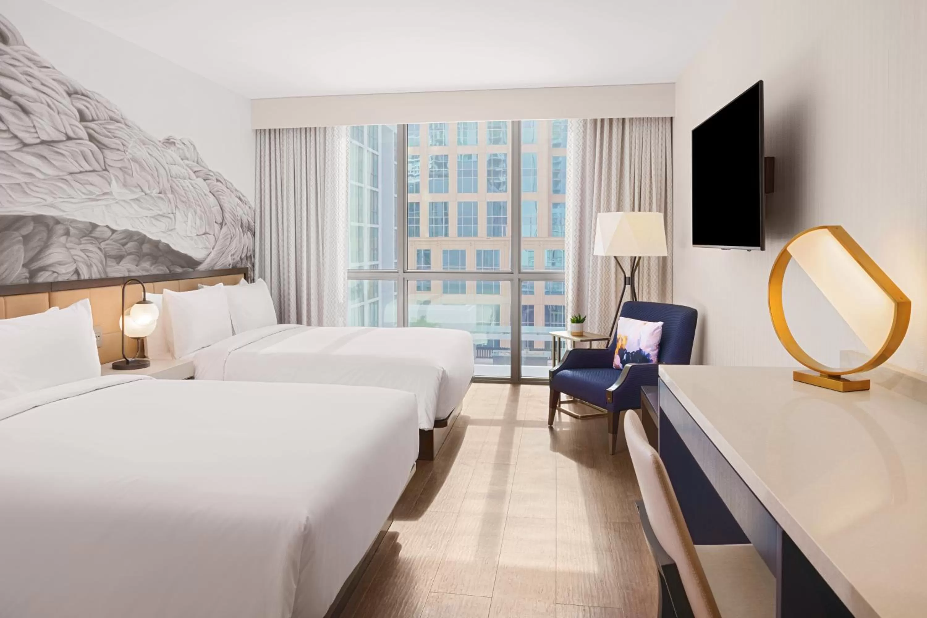 Photo of the whole room, Bed in Hyatt Centric Las Olas Fort Lauderdale