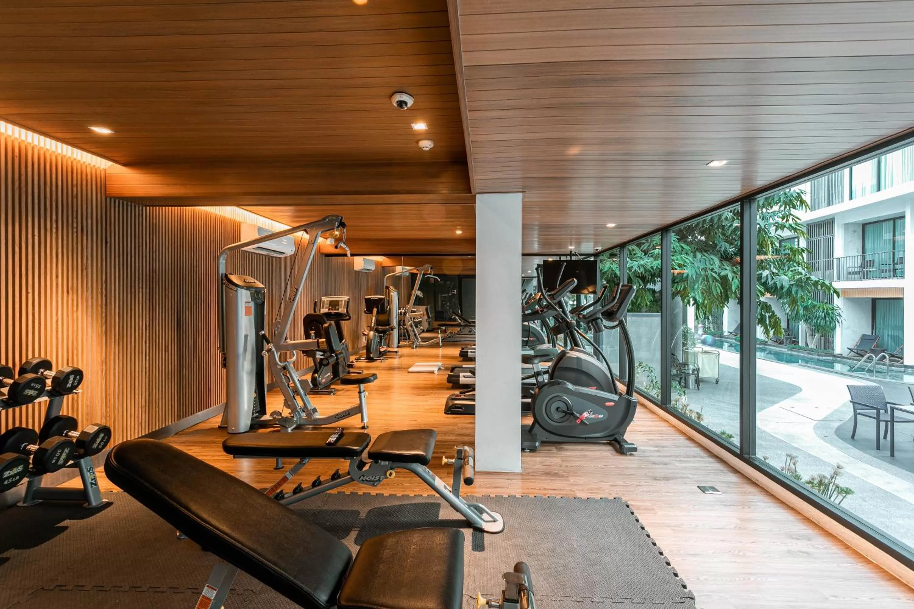 Fitness centre/facilities in Wintree City Resort Chiang Mai