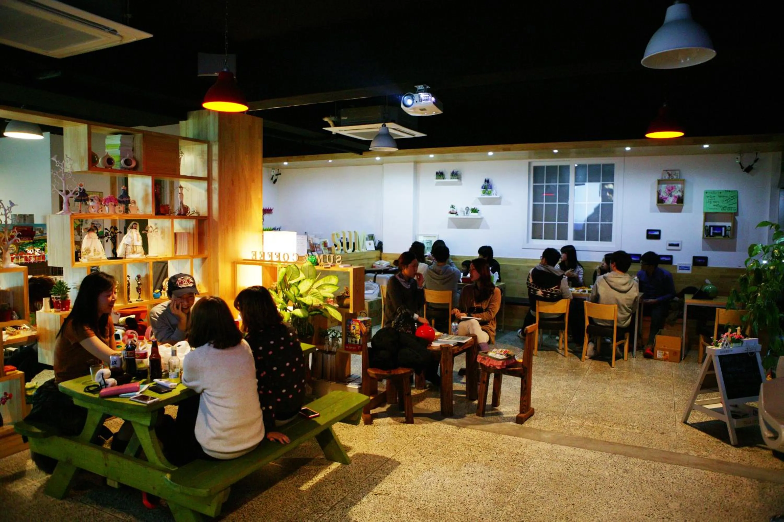 Lobby or reception in SUM Guesthouse Jeju Airport