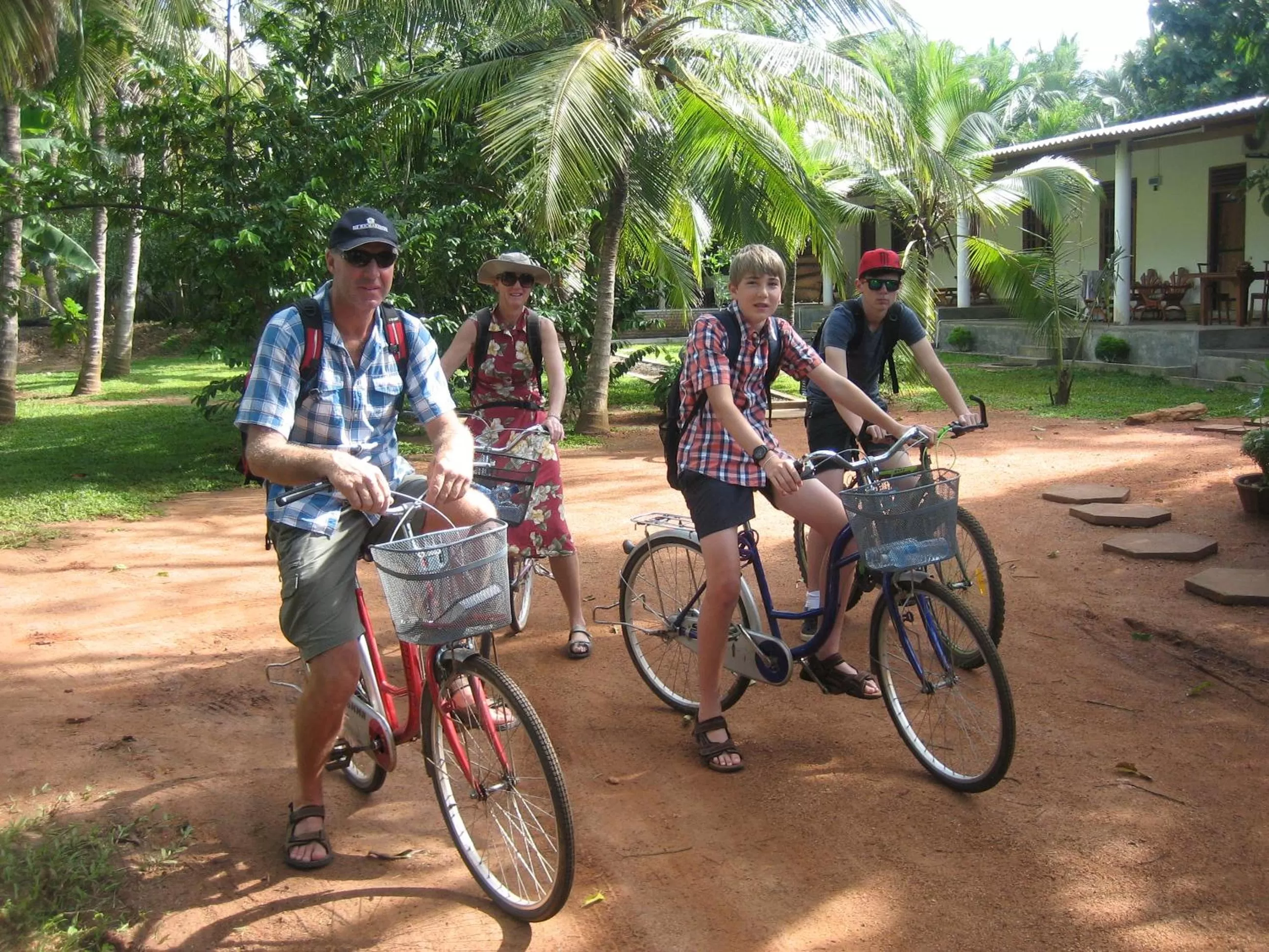 group of guests in Liyana Holiday resort