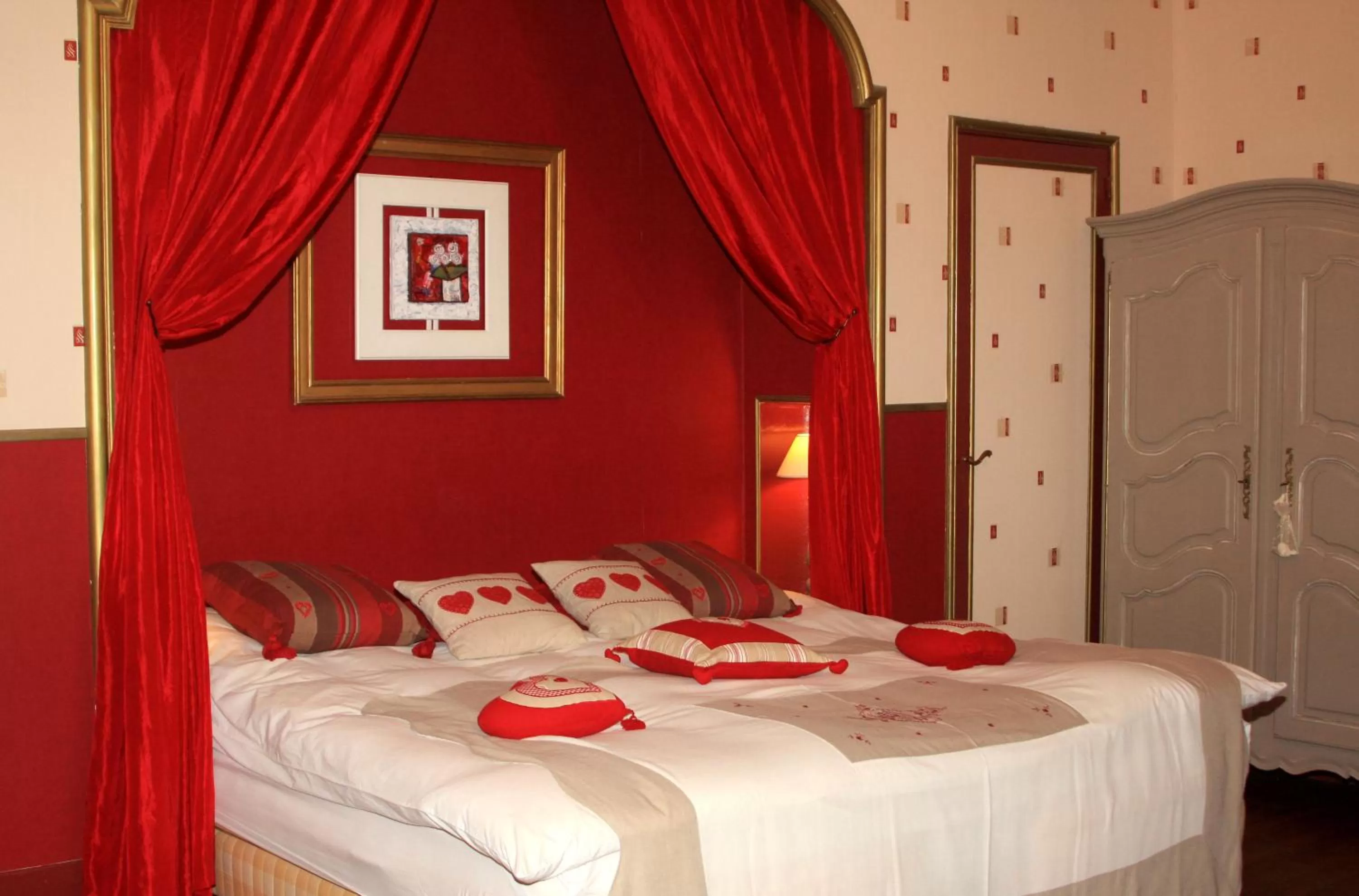 Bed in Château la Moune