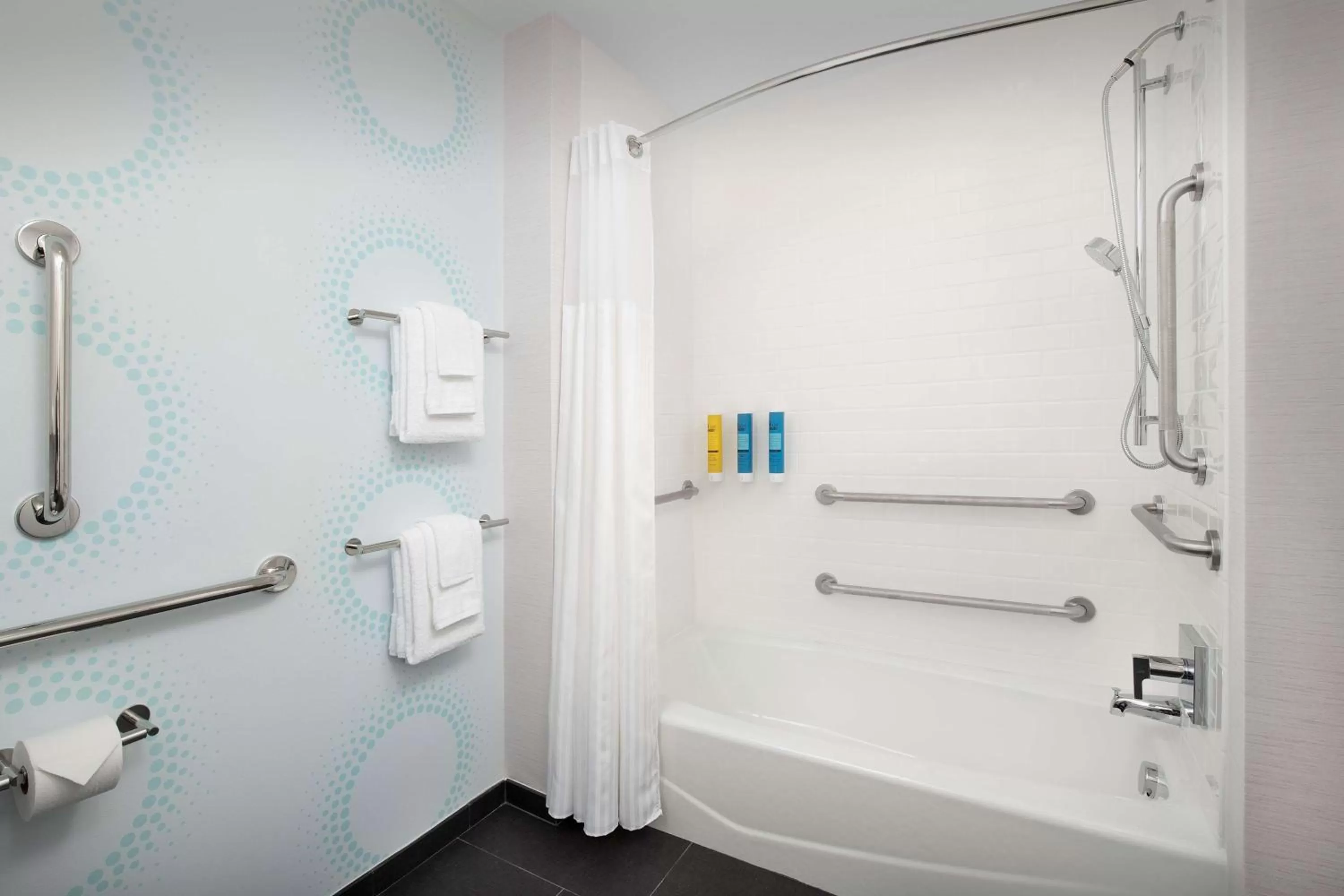 Bathroom in Tru By Hilton Charlotte Airport Lake Pointe