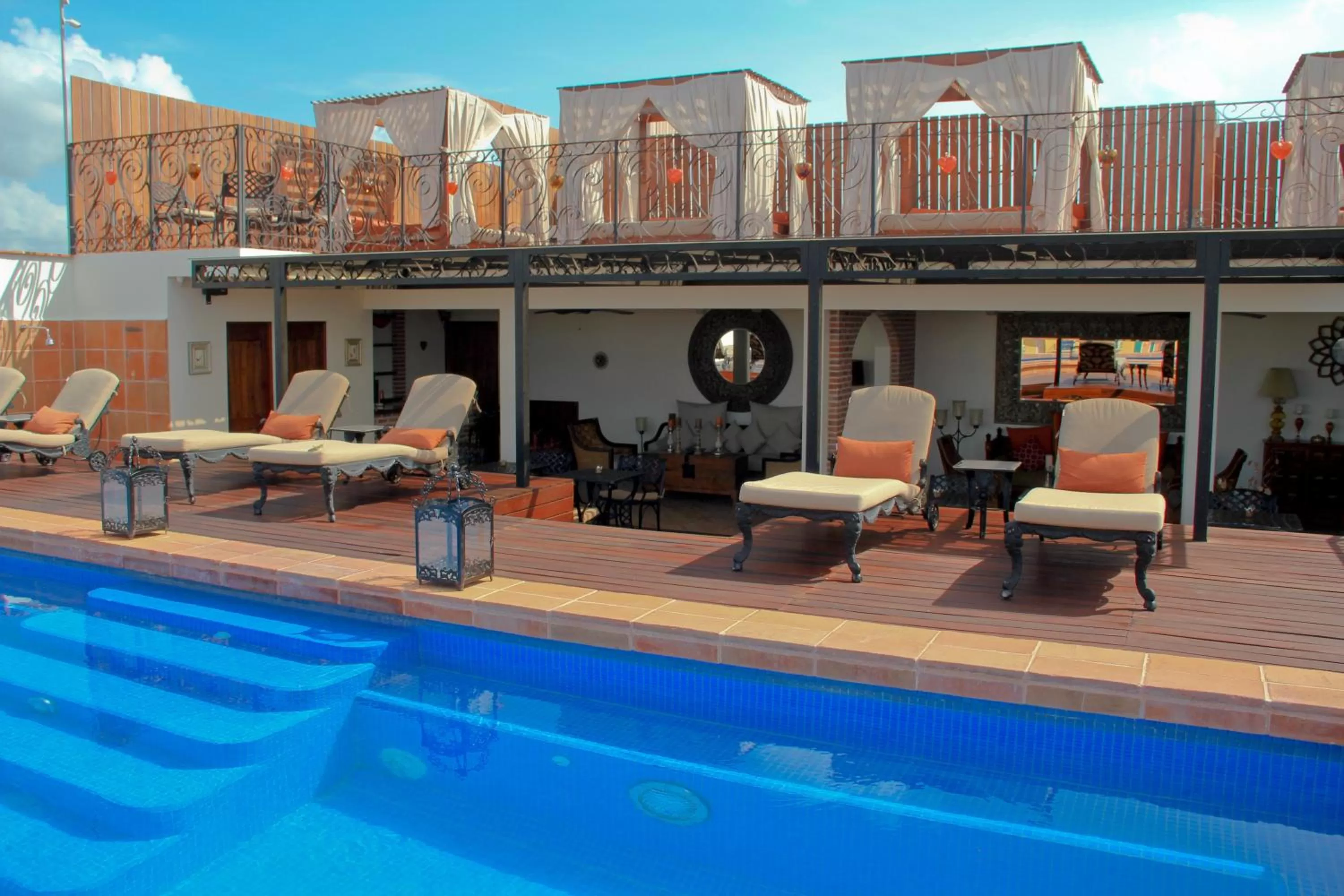 Swimming pool in La Pasion Colonial Hotel Boutique By Bunik