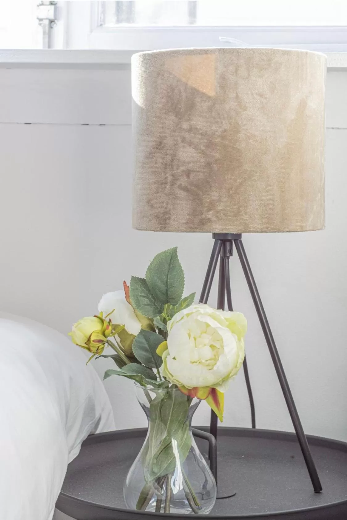 Decorative detail, Bed in Tiny House Lindenhouse