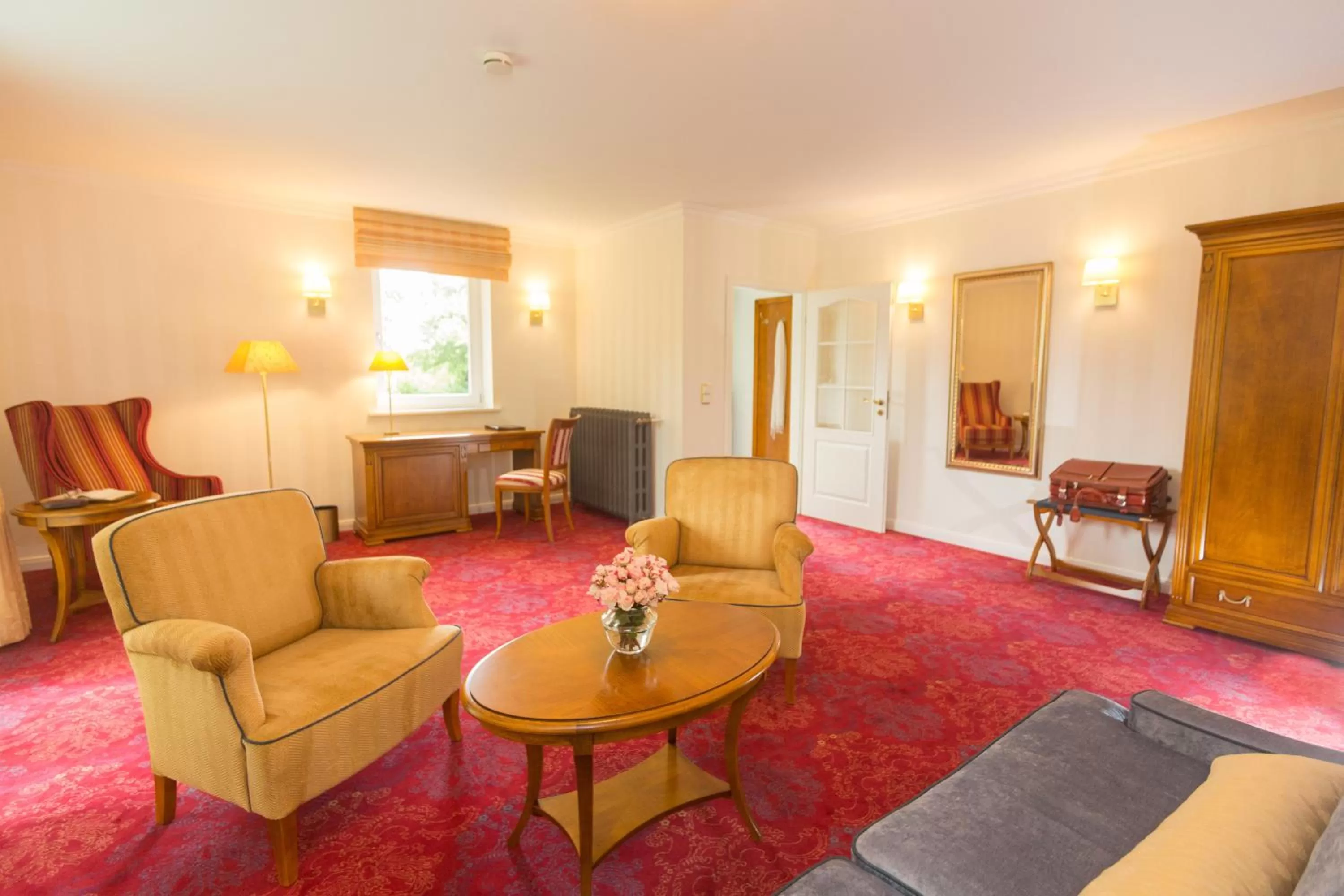 Living room in Hotel Erbprinzenpalais