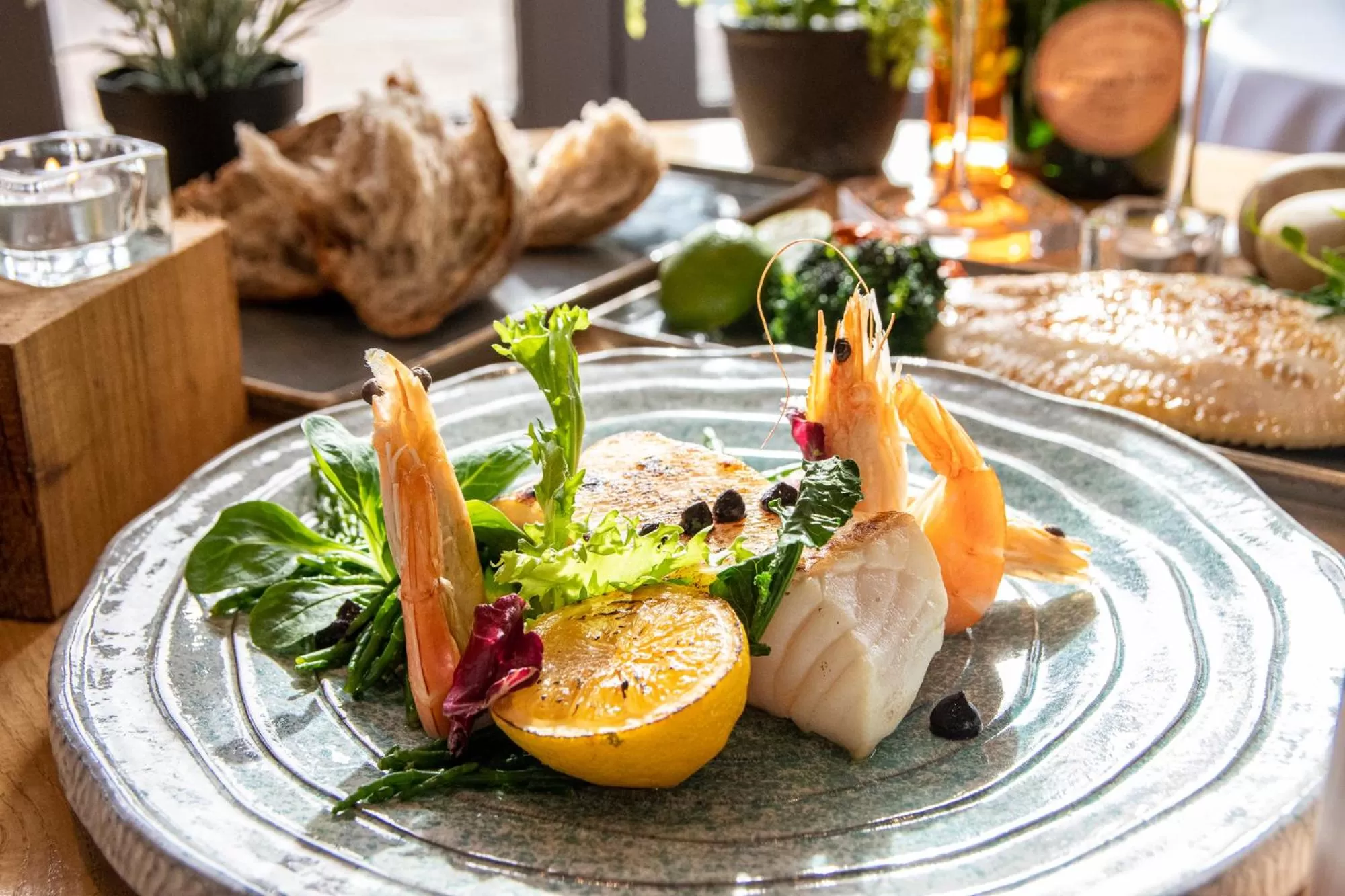 Food and drinks in Pebble Beach Seaview Restaurant & Rooms