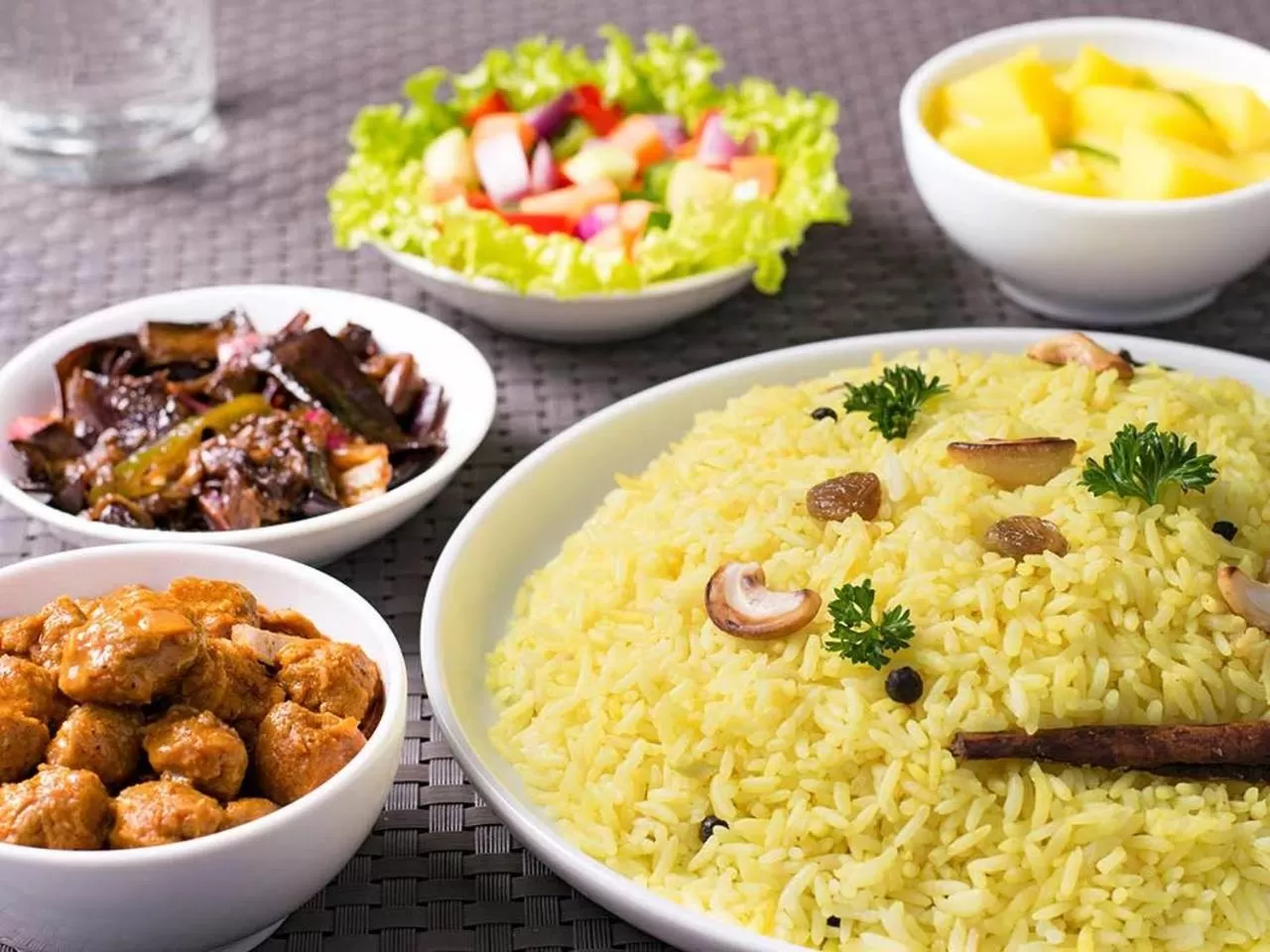 Lunch in Panora Garden