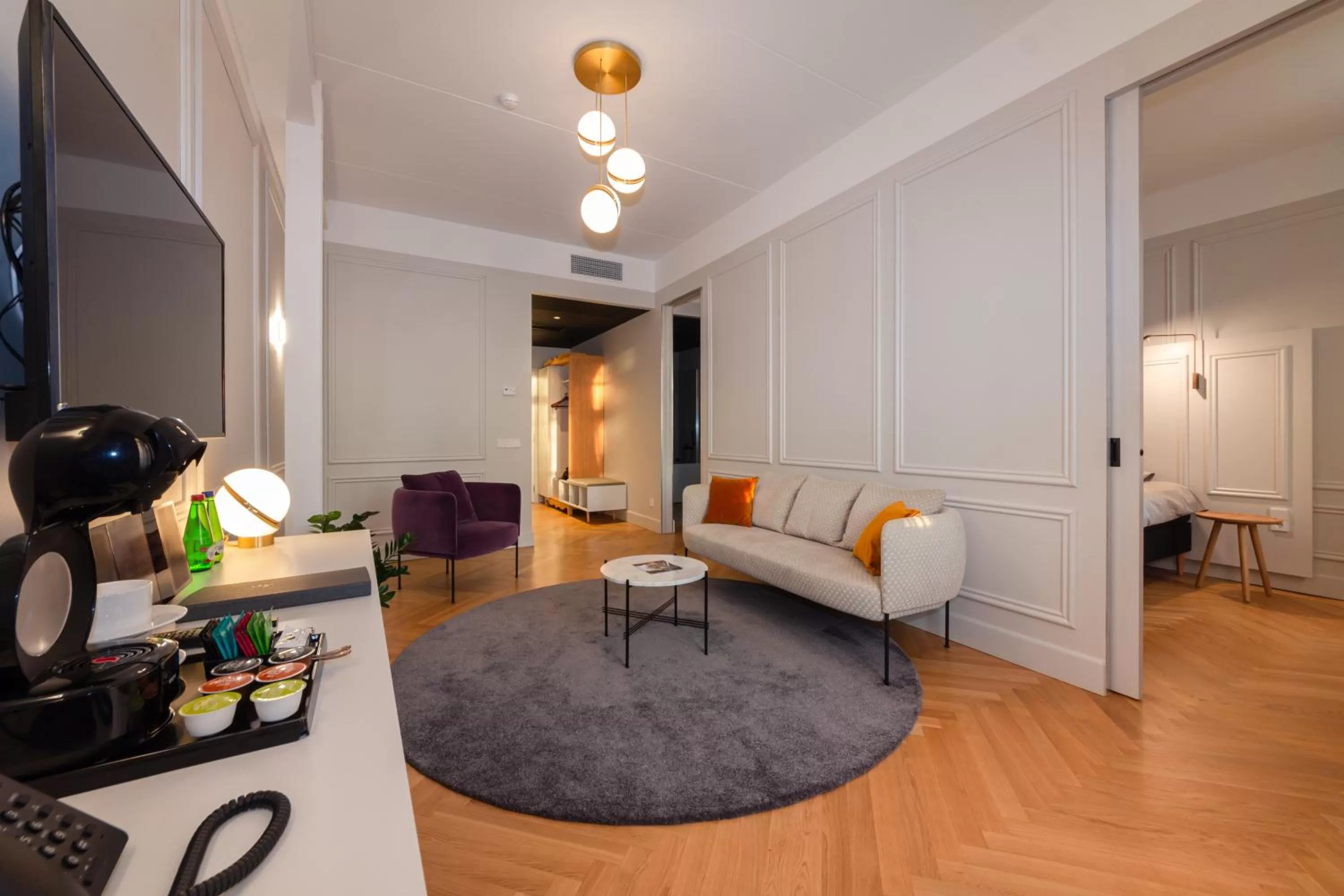 Living room in Park Hotel Viljandi