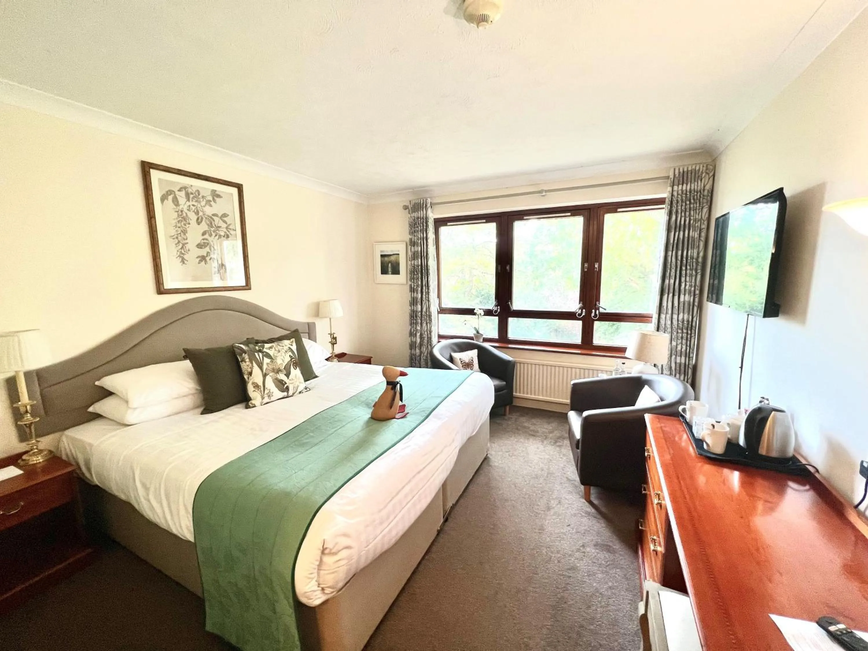 Bedroom, Bed in Passford House Hotel