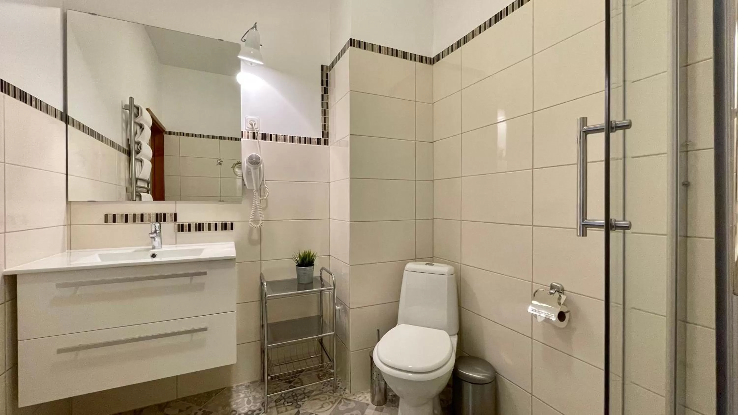 Bathroom in Hotel Vilhelmine