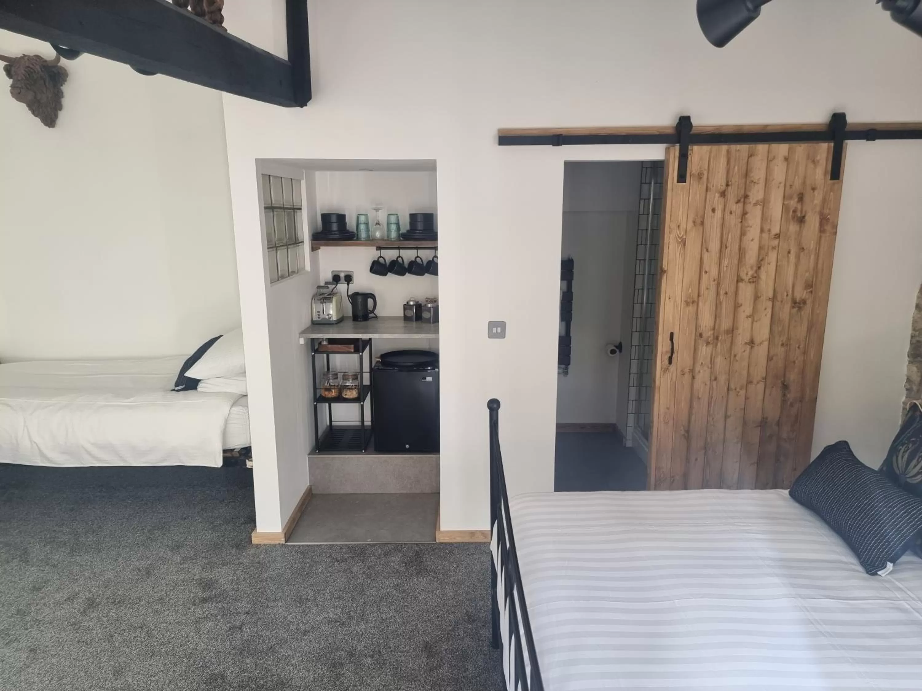 Bedroom, Bed in Monkton Court House B&B