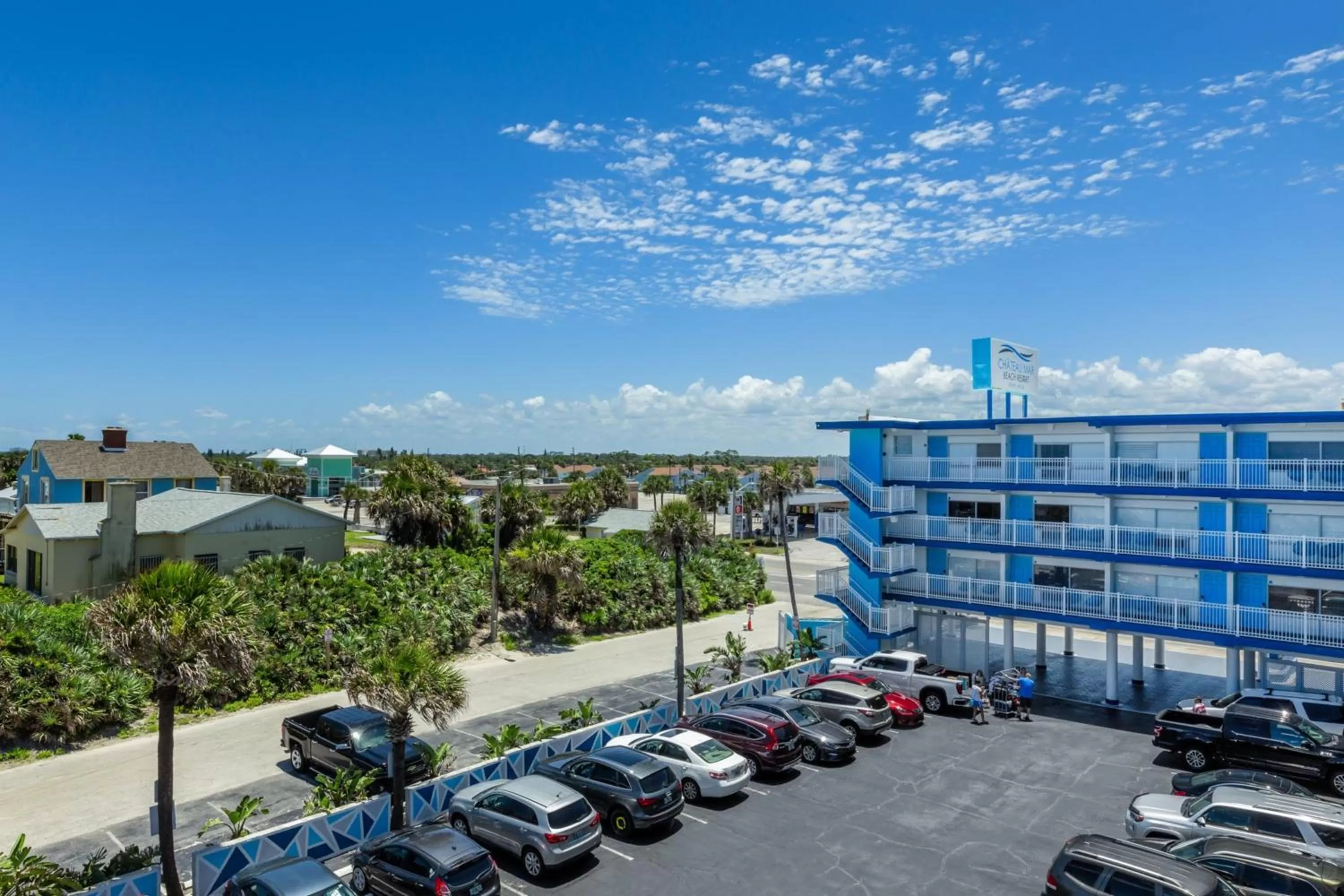 Property building in Chateau Mar Beach Resort