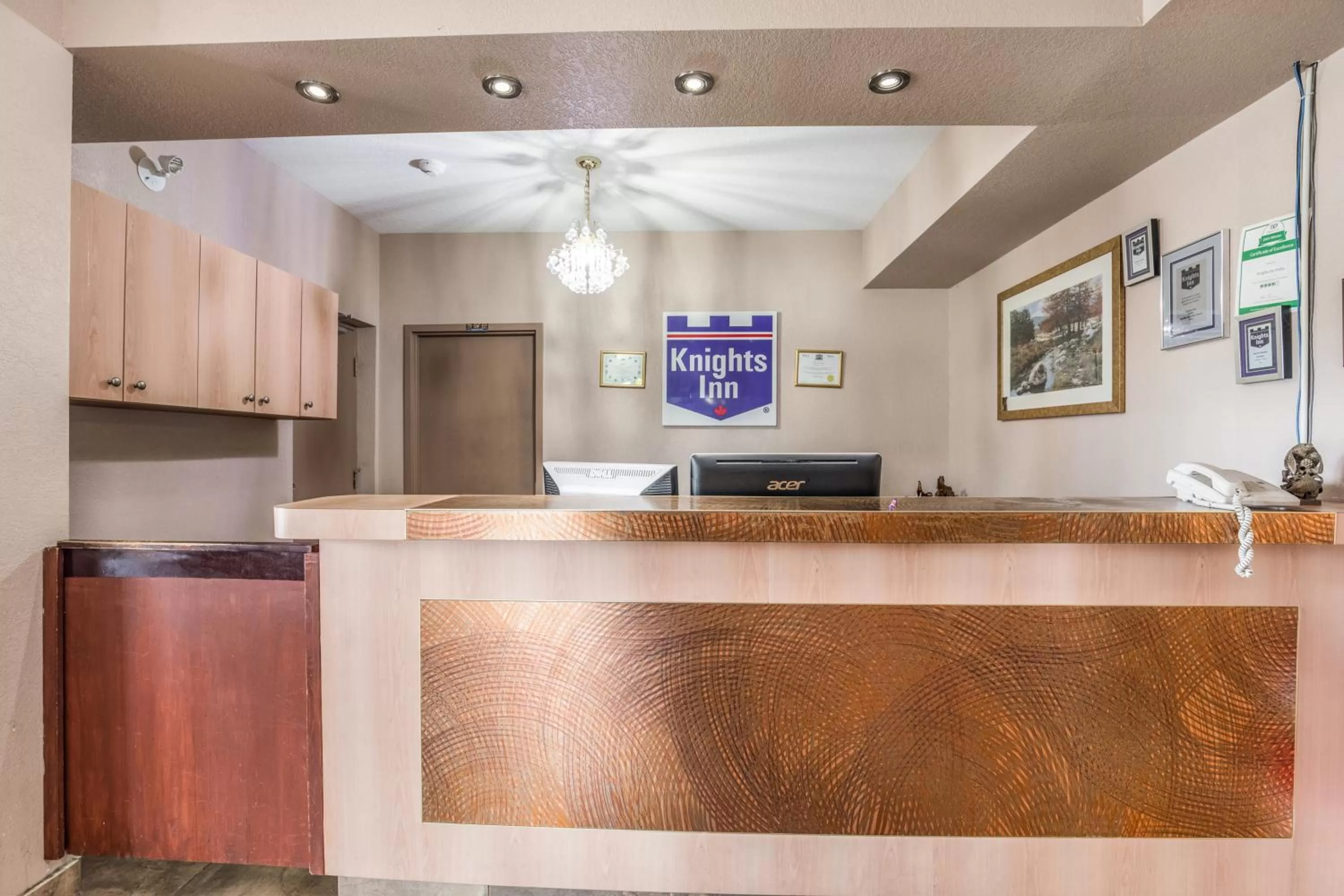 Lobby or reception in Knights Inn Orillia