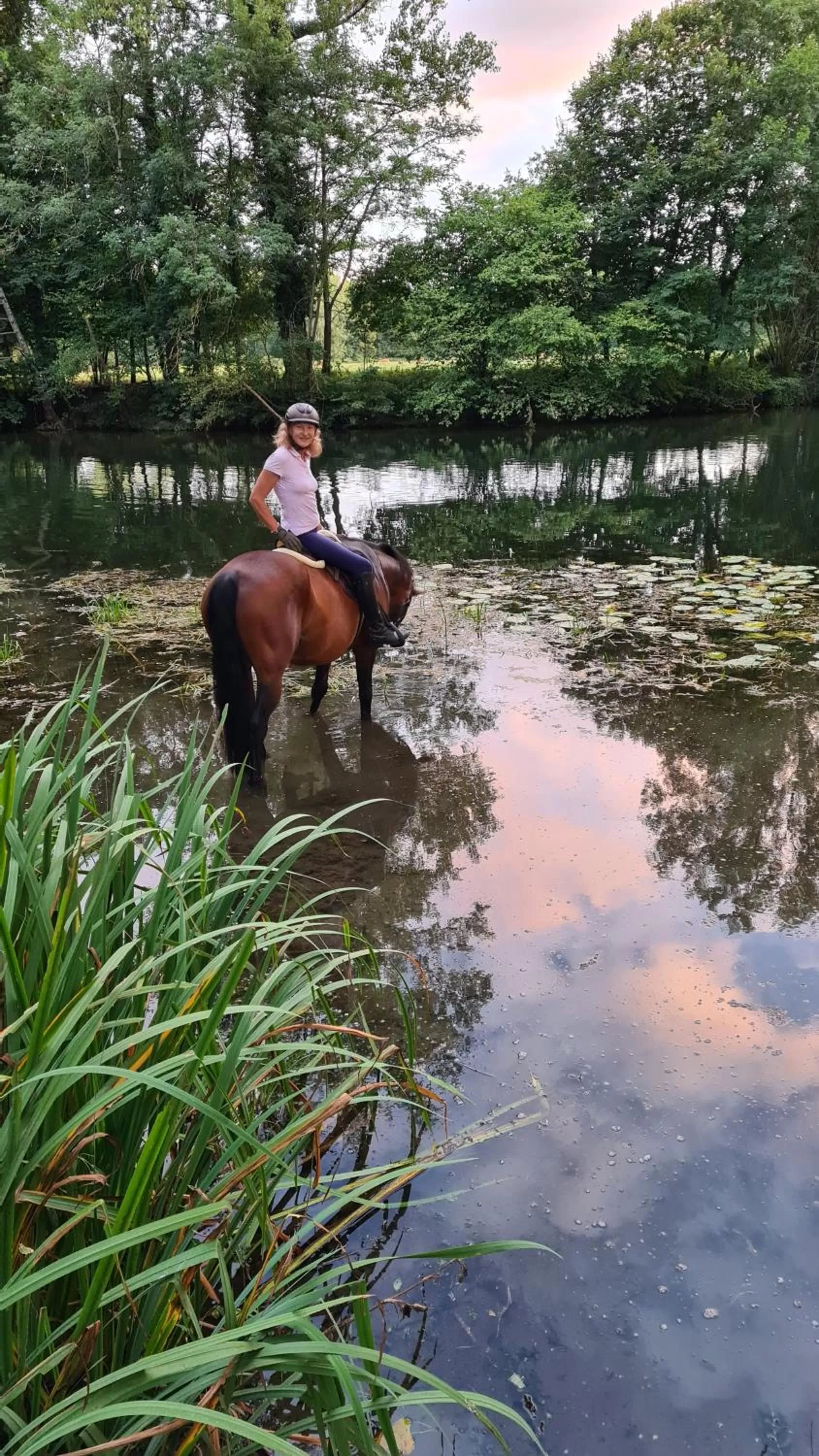 River view in Chateau La Rochette