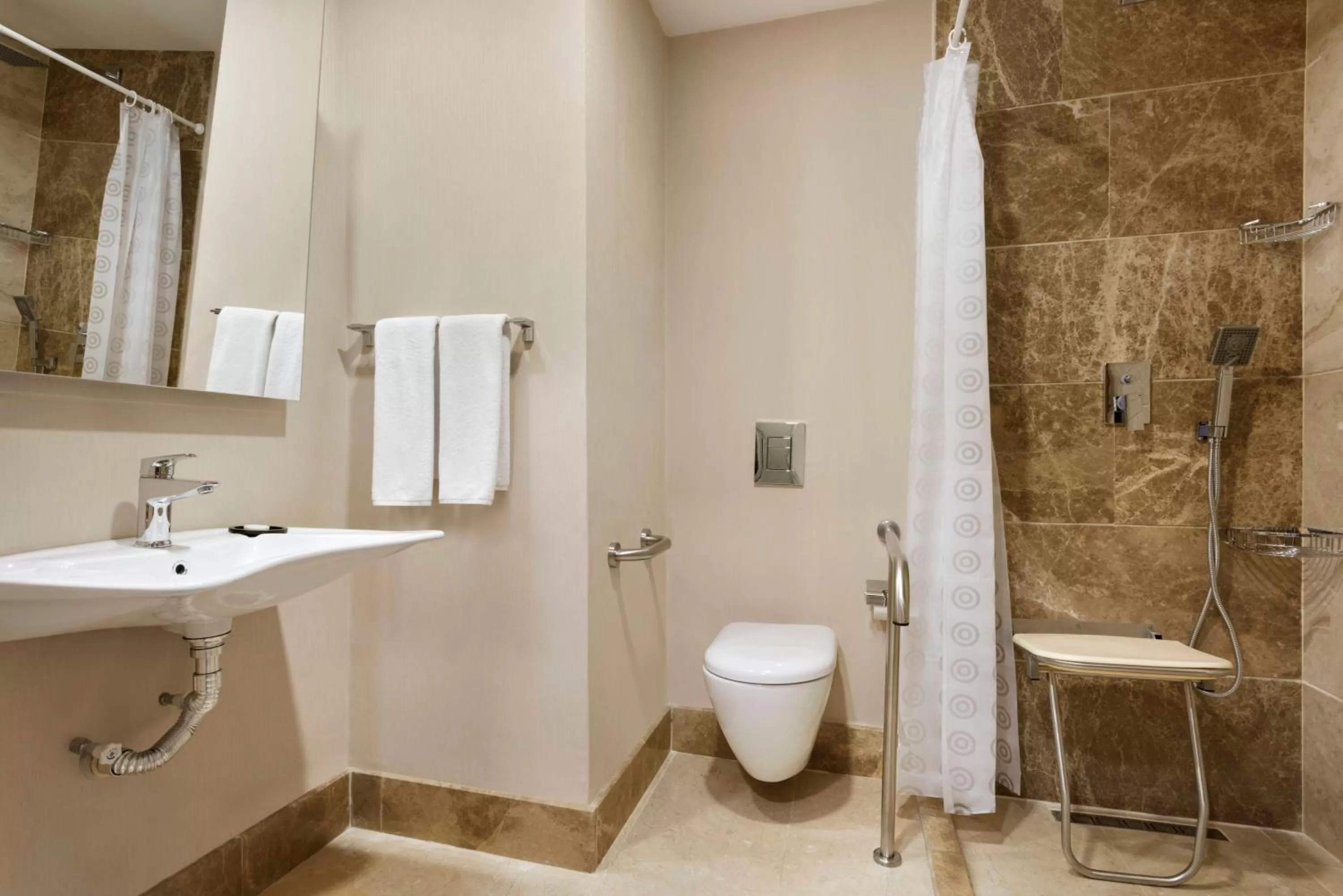 Shower in Ramada Encore by Wyndham Gebze