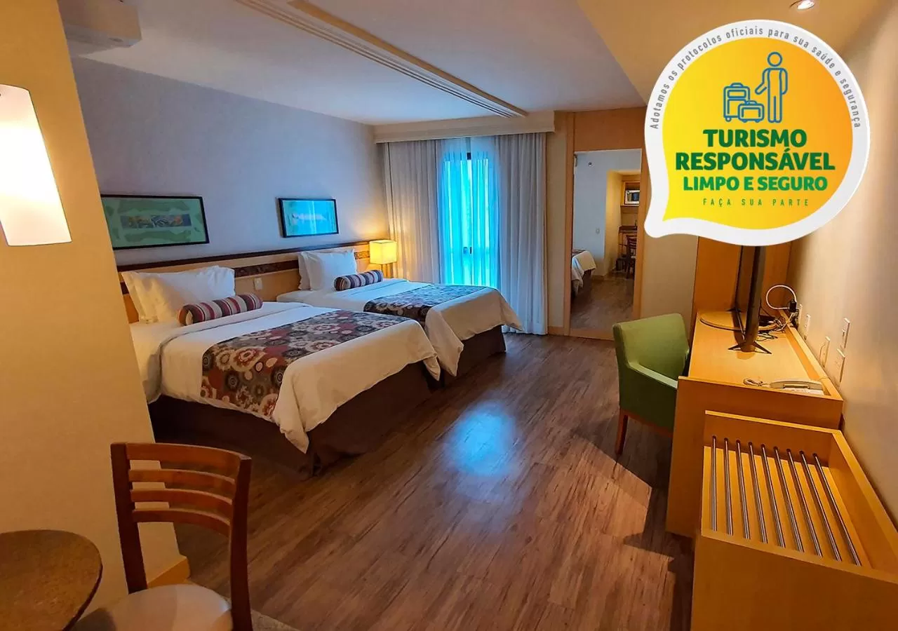 Photo of the whole room, Bed in Lets Idea Brasília Hotel