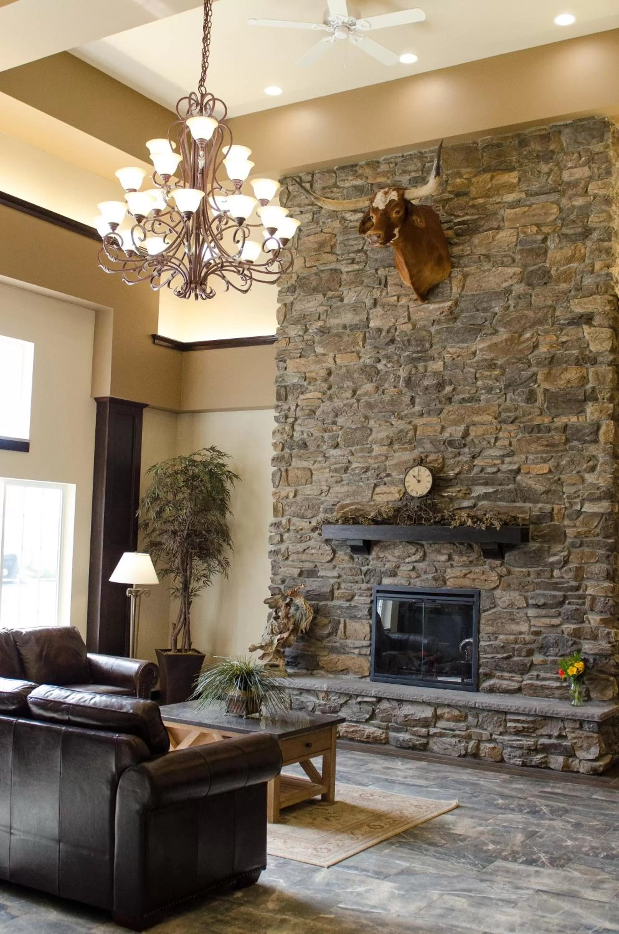 Lobby or reception in Inn at Moses Lake