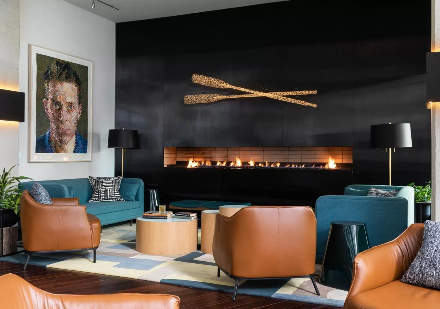 Lobby or reception in Hotel Murano