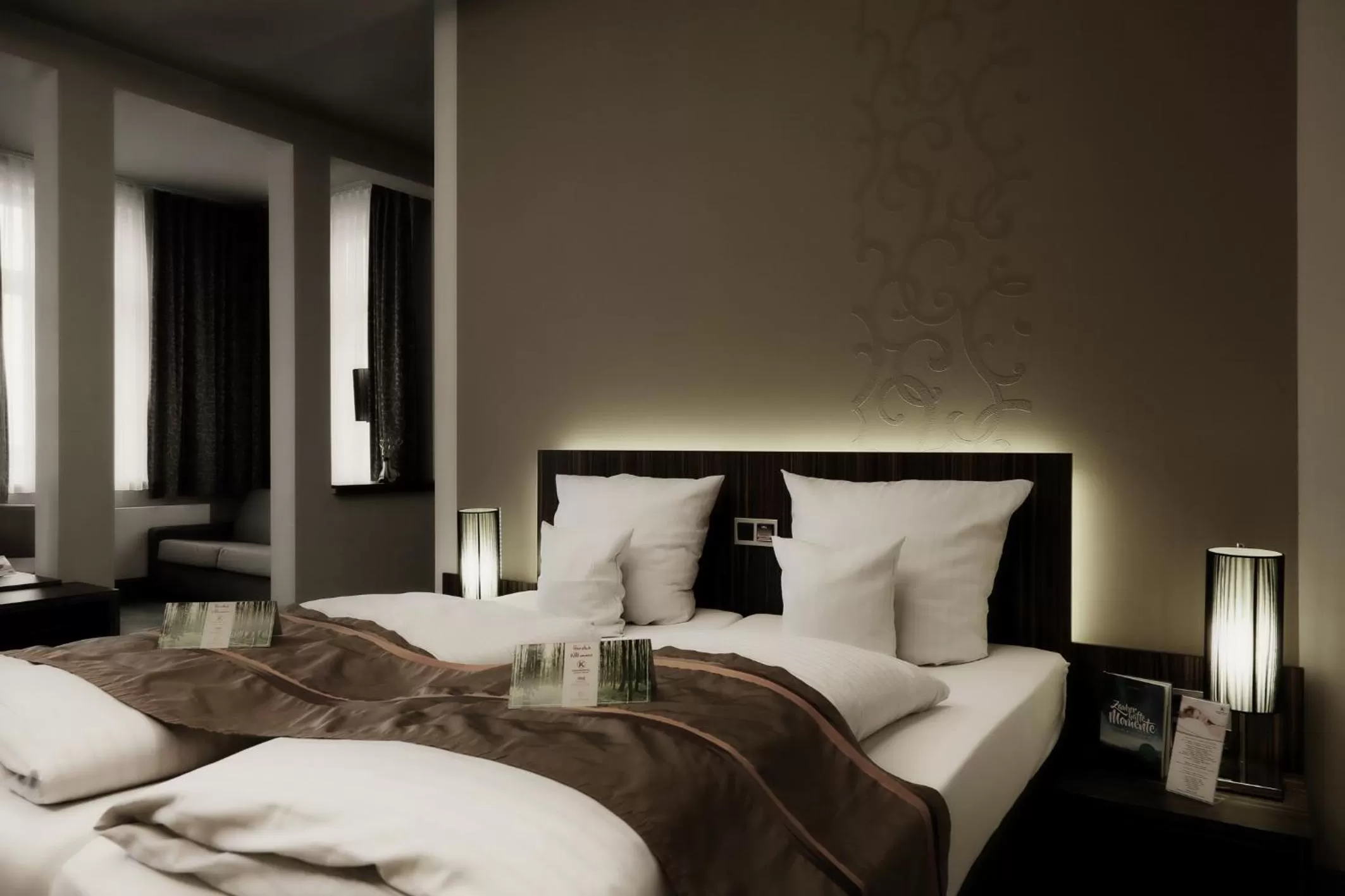 Bedroom, Bed in Villa Silva - Oberhof