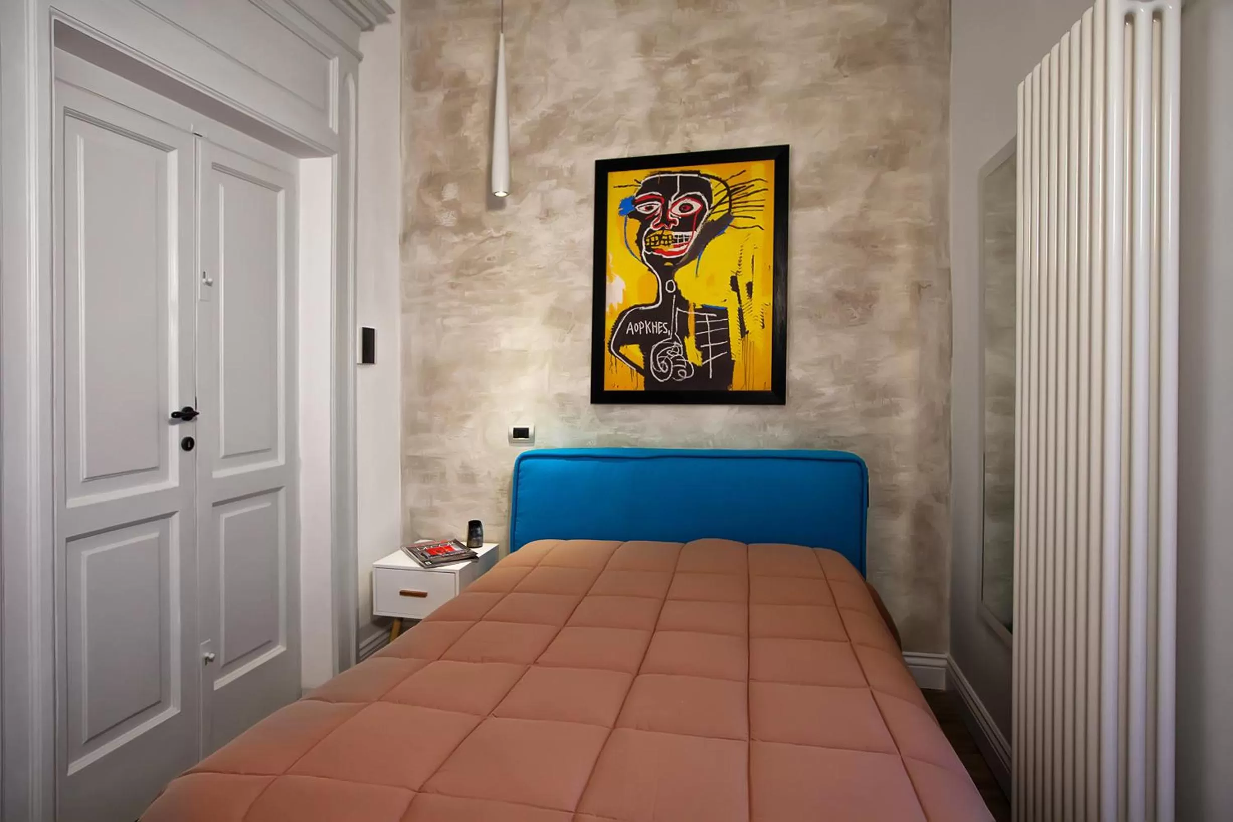 Bed in Ferrari Suite