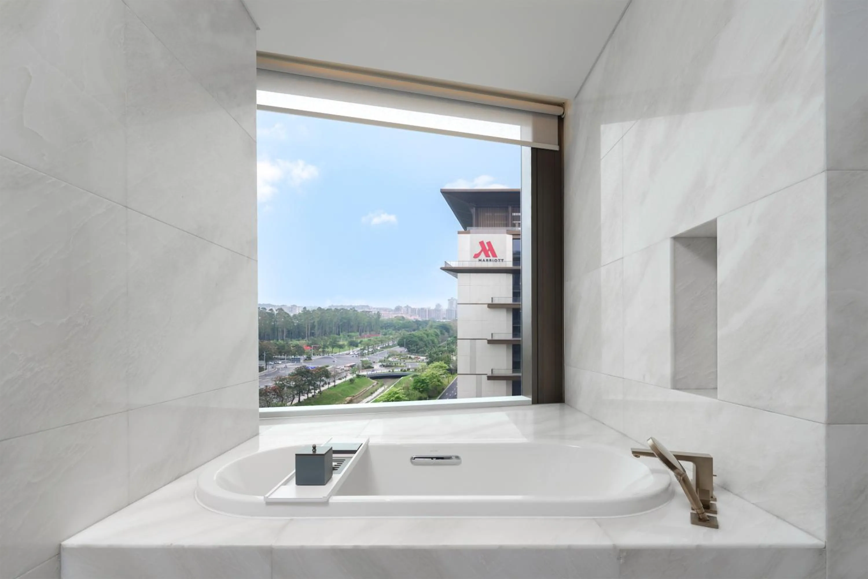 Bathroom in Guangzhou Marriott Hotel Baiyun