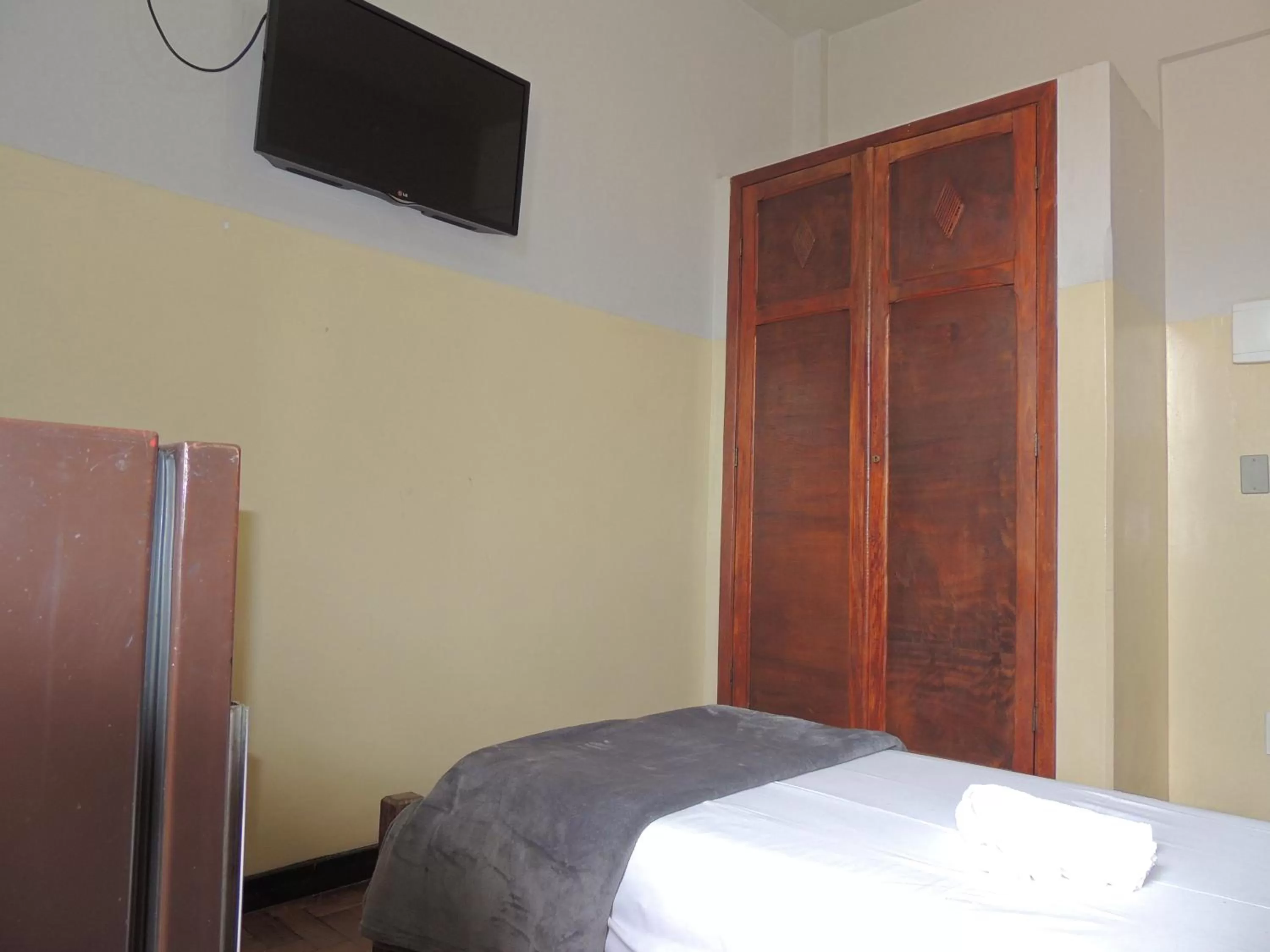 Bedroom, Bed in Hotel Esplanada Belo Horizonte - Proximo a Estacao de Trem