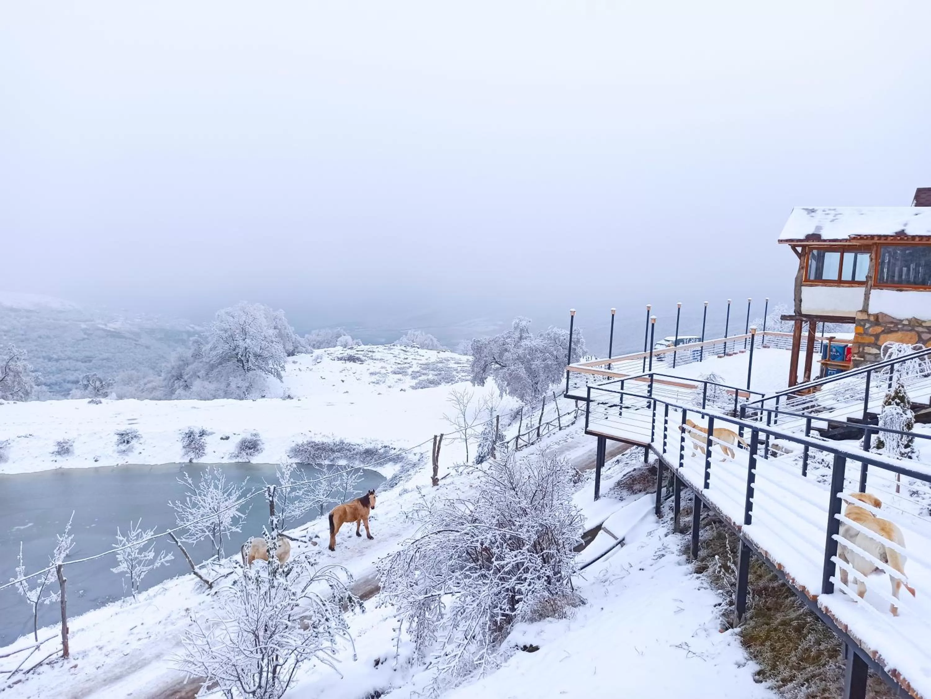 Winter in Apaga Resort