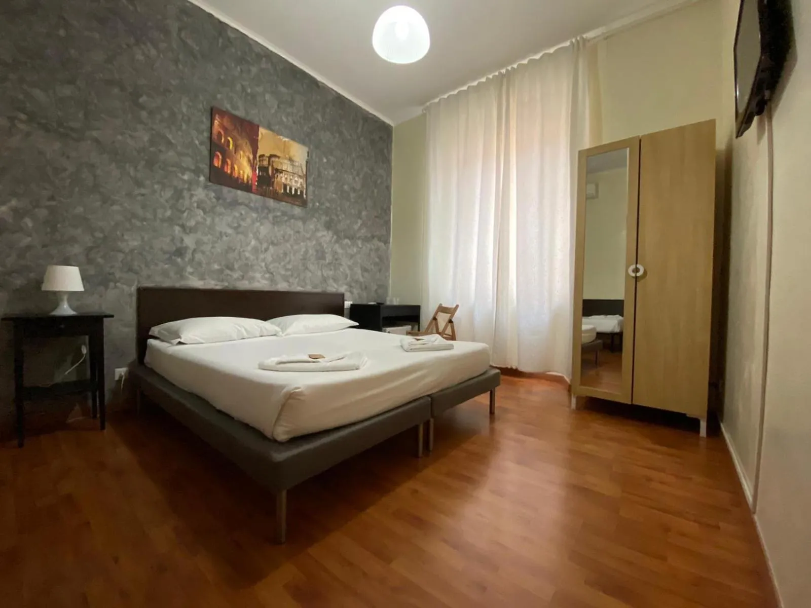 Bed in The Place In Rome Guest House