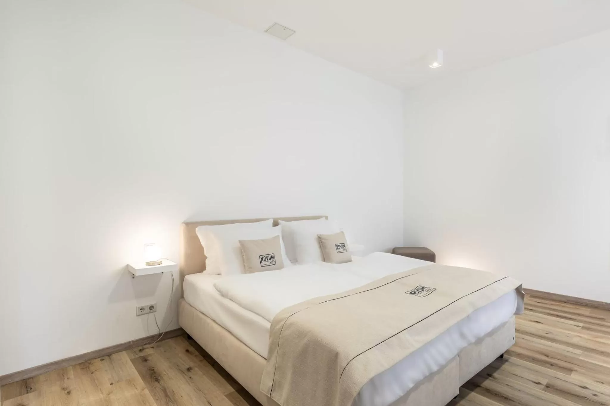 Photo of the whole room, Bed in Hotel Freiraum