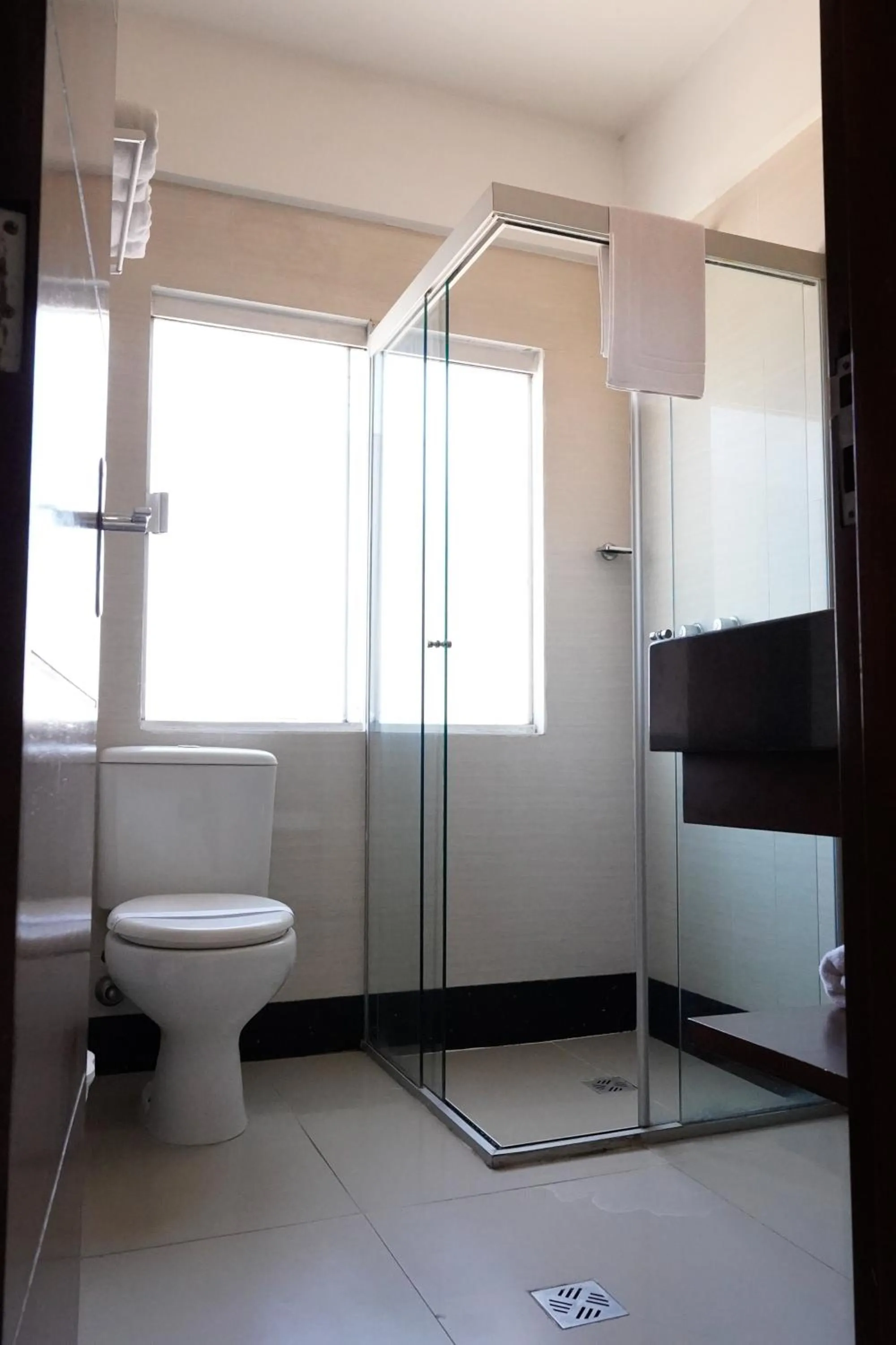 Shower in Prince Hotel