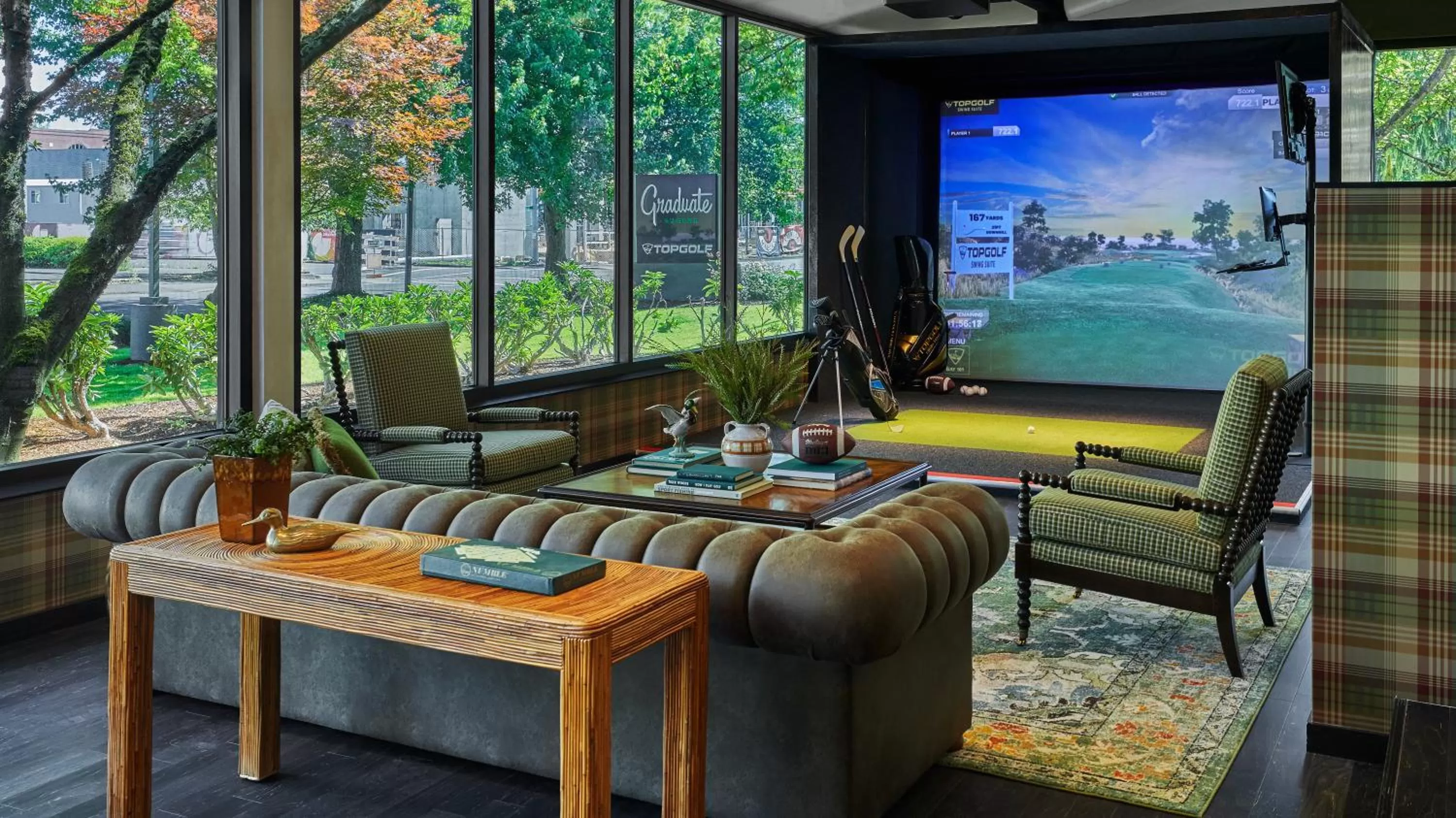 Golfcourse in Graduate by Hilton Eugene