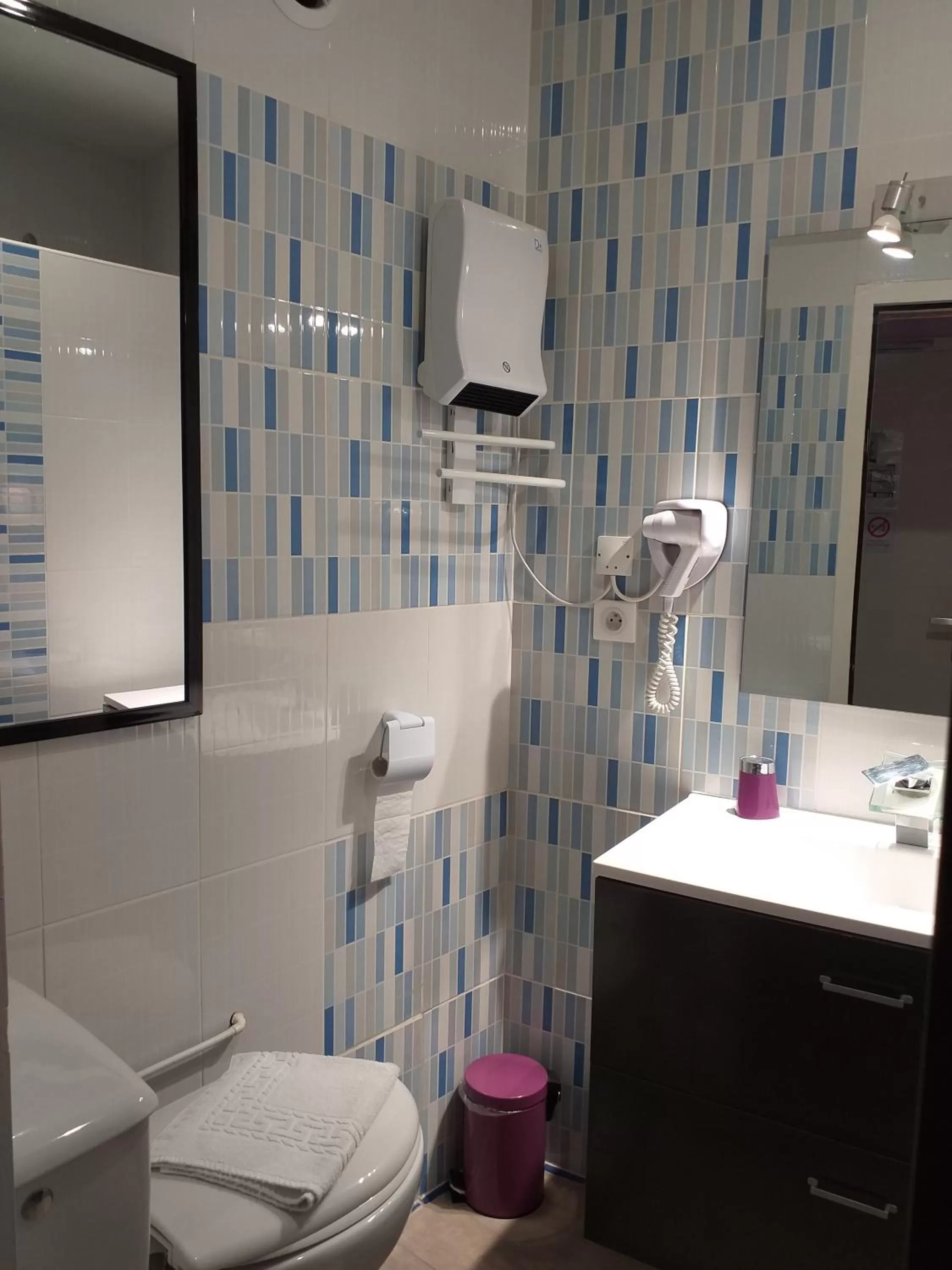 Toilet in Hôtel La Couronne