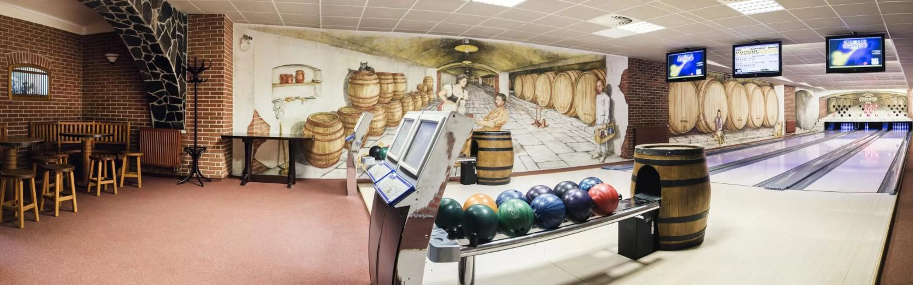 Bowling in Hotel Purkmistr