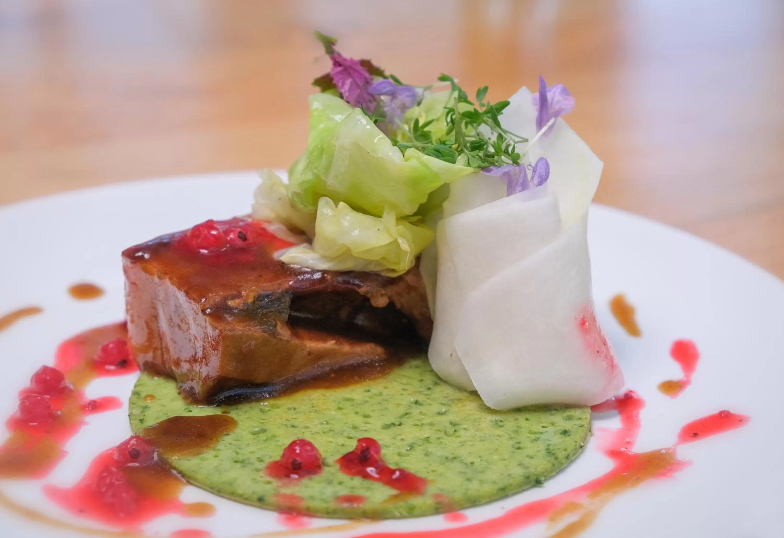 Food close-up in 2tHEIMAT - Hotel & Restaurant